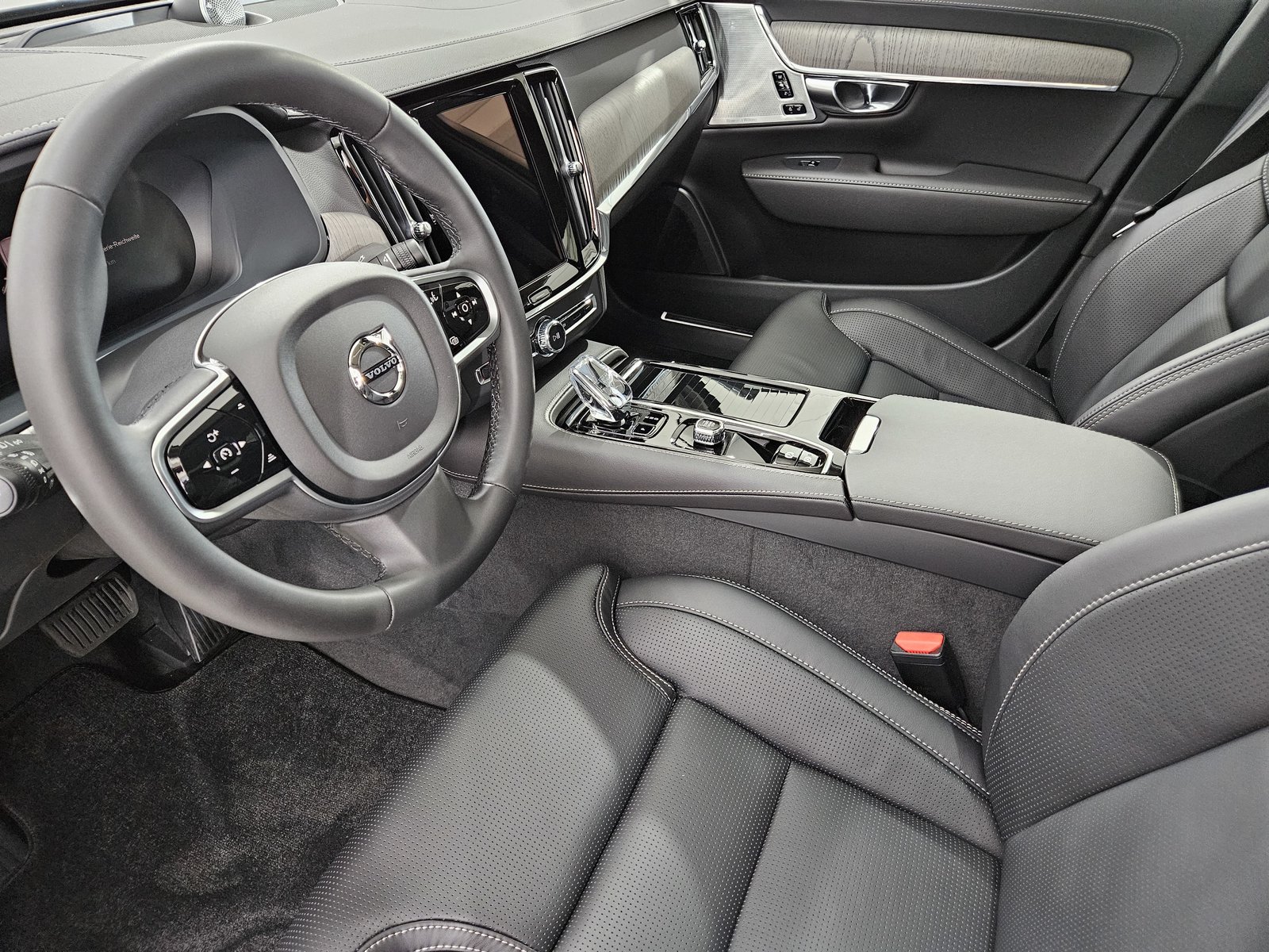 VOLVO S90 2.0 T8 TE Ultimate Dark eA, Hybride Integrale Benzina/Elettrica, Auto dimostrativa, Automatico - 4