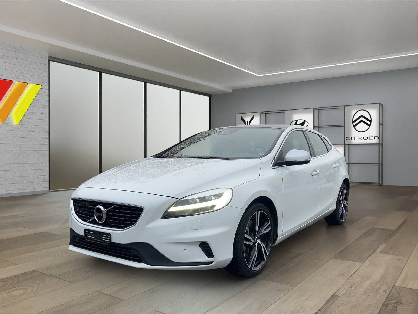 VOLVO V40 1.5 T3 R-Design S/S, Benzin, Occasion / Gebraucht, Automatik - 2