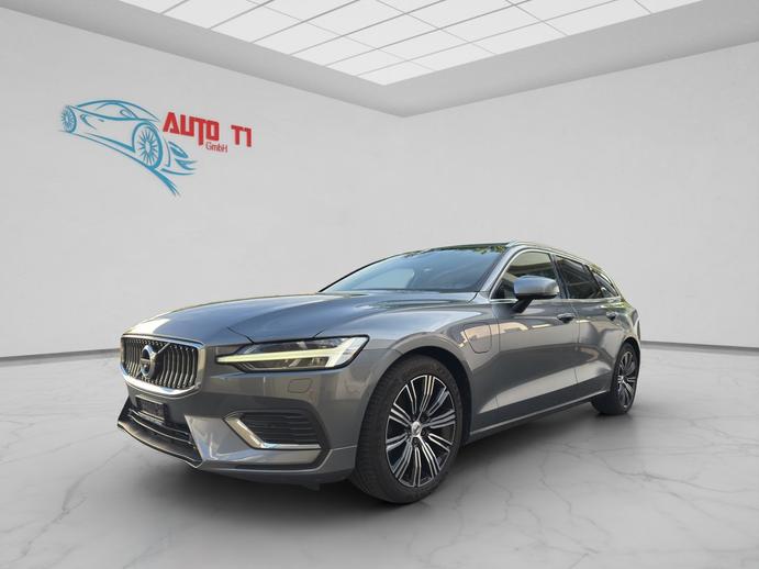 VOLVO V60 T6 eAWD Twin Engine Inscription Geartronic, Hybride Rechargeable Essence/Électricité, Occasion / Utilisé, Automatique