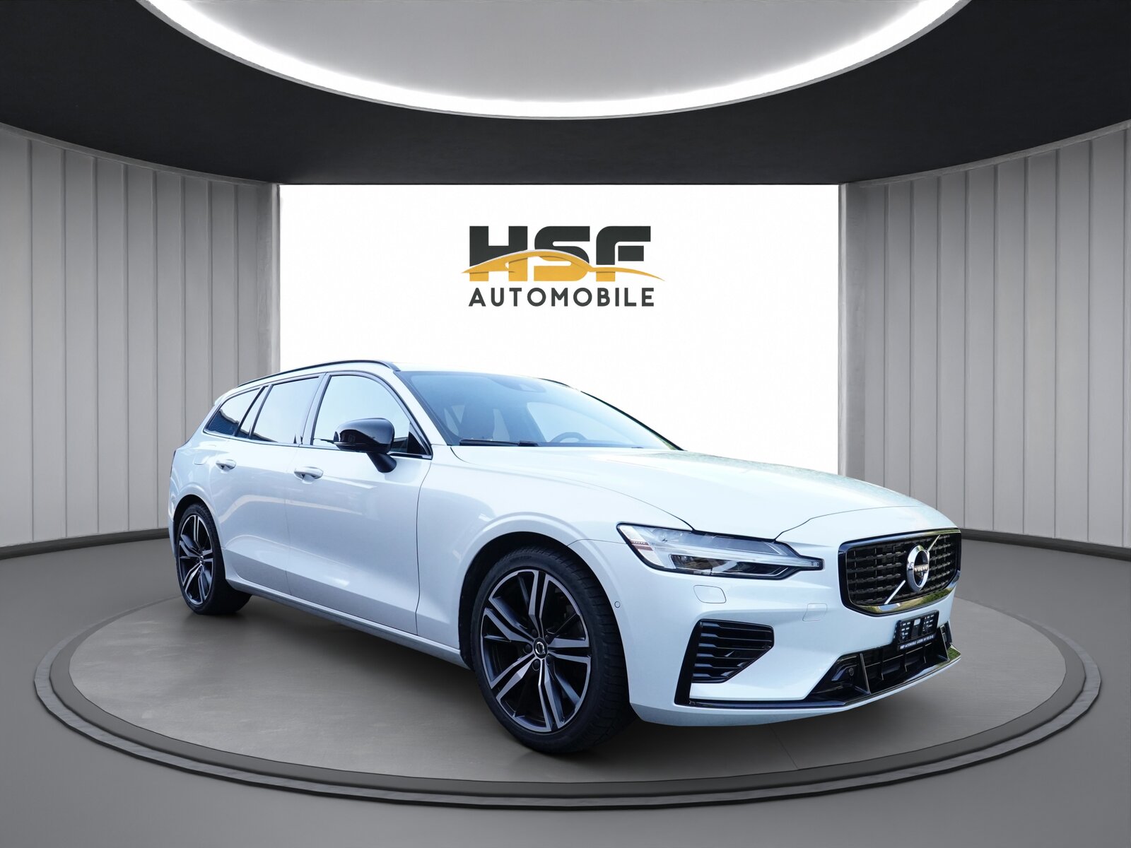 VOLVO V60 T6 eAWD Twin Engine R-Design Geartronic *CH Fahrze, Plug-in-Hybrid Benzin/Elektro, Occasion / Gebraucht, Automatik - 2