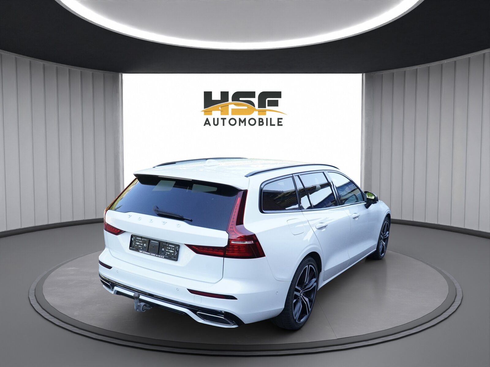 VOLVO V60 T6 eAWD Twin Engine R-Design Geartronic *CH Fahrze, Plug-in-Hybrid Benzin/Elektro, Occasion / Gebraucht, Automatik - 3