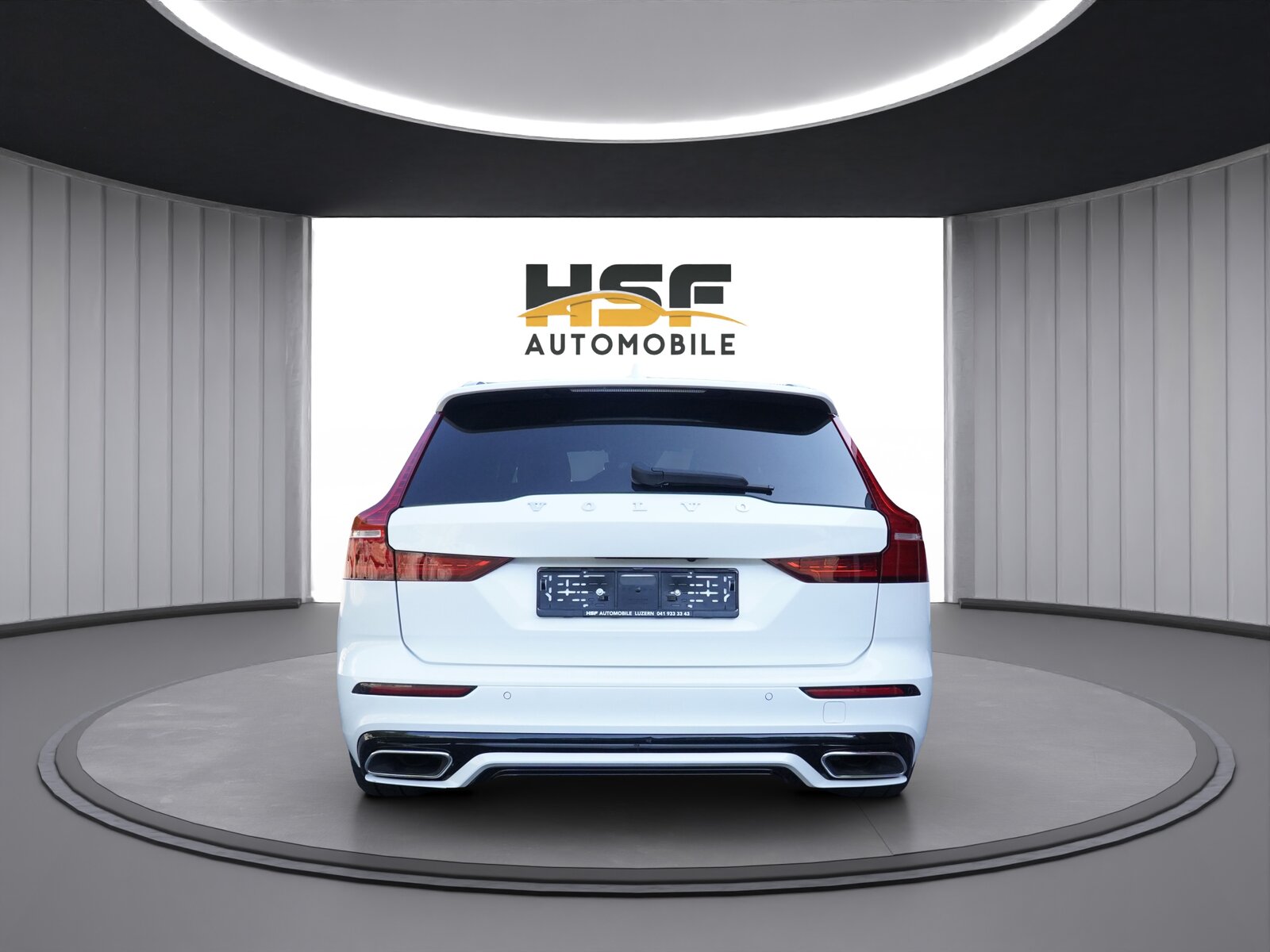 VOLVO V60 T6 eAWD Twin Engine R-Design Geartronic *CH Fahrze, Plug-in-Hybrid Benzin/Elektro, Occasion / Gebraucht, Automatik - 4