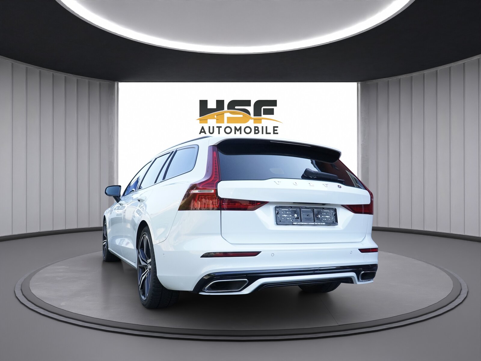 VOLVO V60 T6 eAWD Twin Engine R-Design Geartronic *CH Fahrze, Plug-in-Hybrid Benzin/Elektro, Occasion / Gebraucht, Automatik - 5