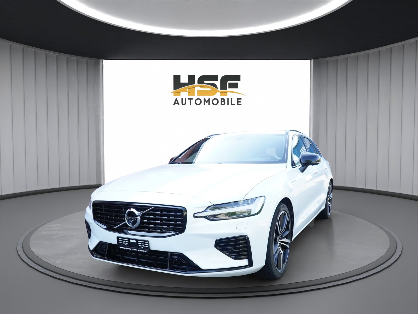 VOLVO V60 T6 eAWD Twin Engine R-Design Geartronic *CH Fahrze, Plug-in-Hybrid Benzin/Elektro, Occasion / Gebraucht, Automatik - 6