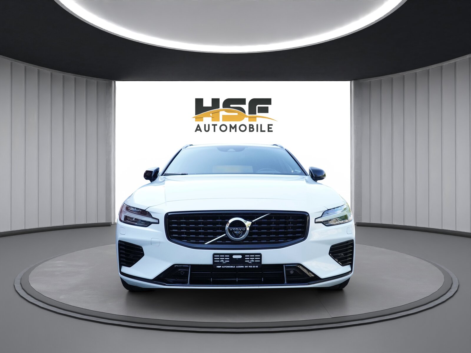VOLVO V60 T6 eAWD Twin Engine R-Design Geartronic *CH Fahrze, Plug-in-Hybrid Benzin/Elektro, Occasion / Gebraucht, Automatik - 7