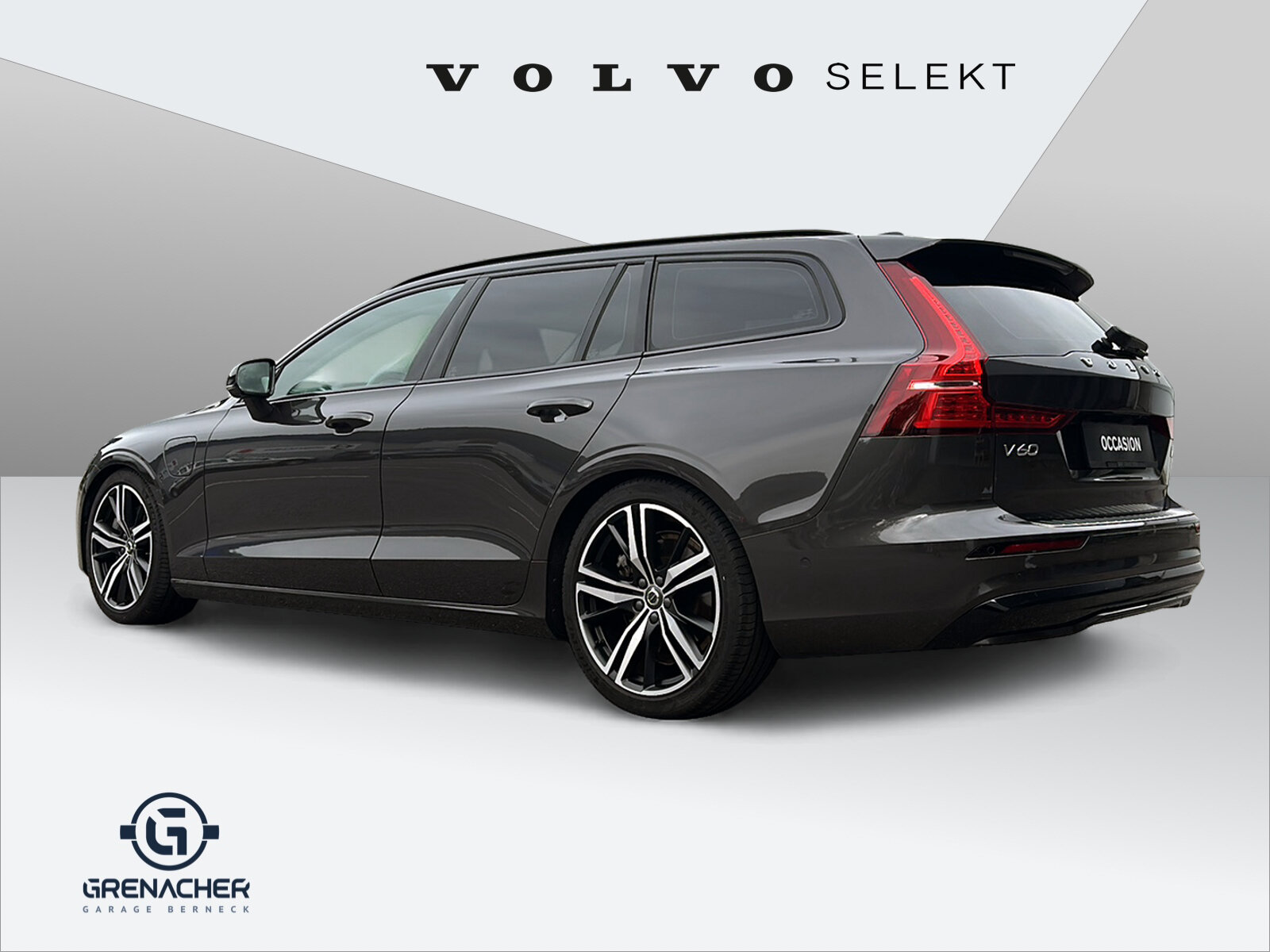VOLVO V60 2.0 T6 TE Ultimate Dark eAWD, Hybride Rechargeable Essence/Électricité, Occasion / Utilisé, Automatique - 4