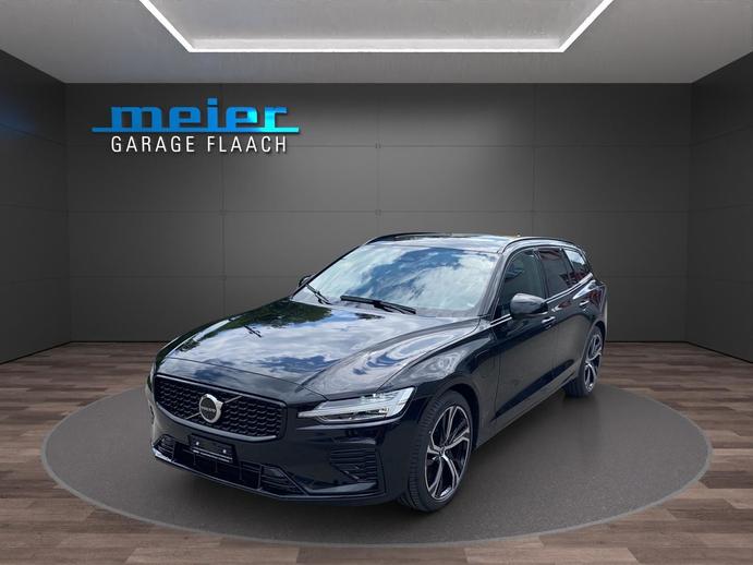 VOLVO V60 2.0 T6 TE Plus Dark eAWD, Hybride Rechargeable Essence/Électricité, Voiture de démonstration, Automatique
