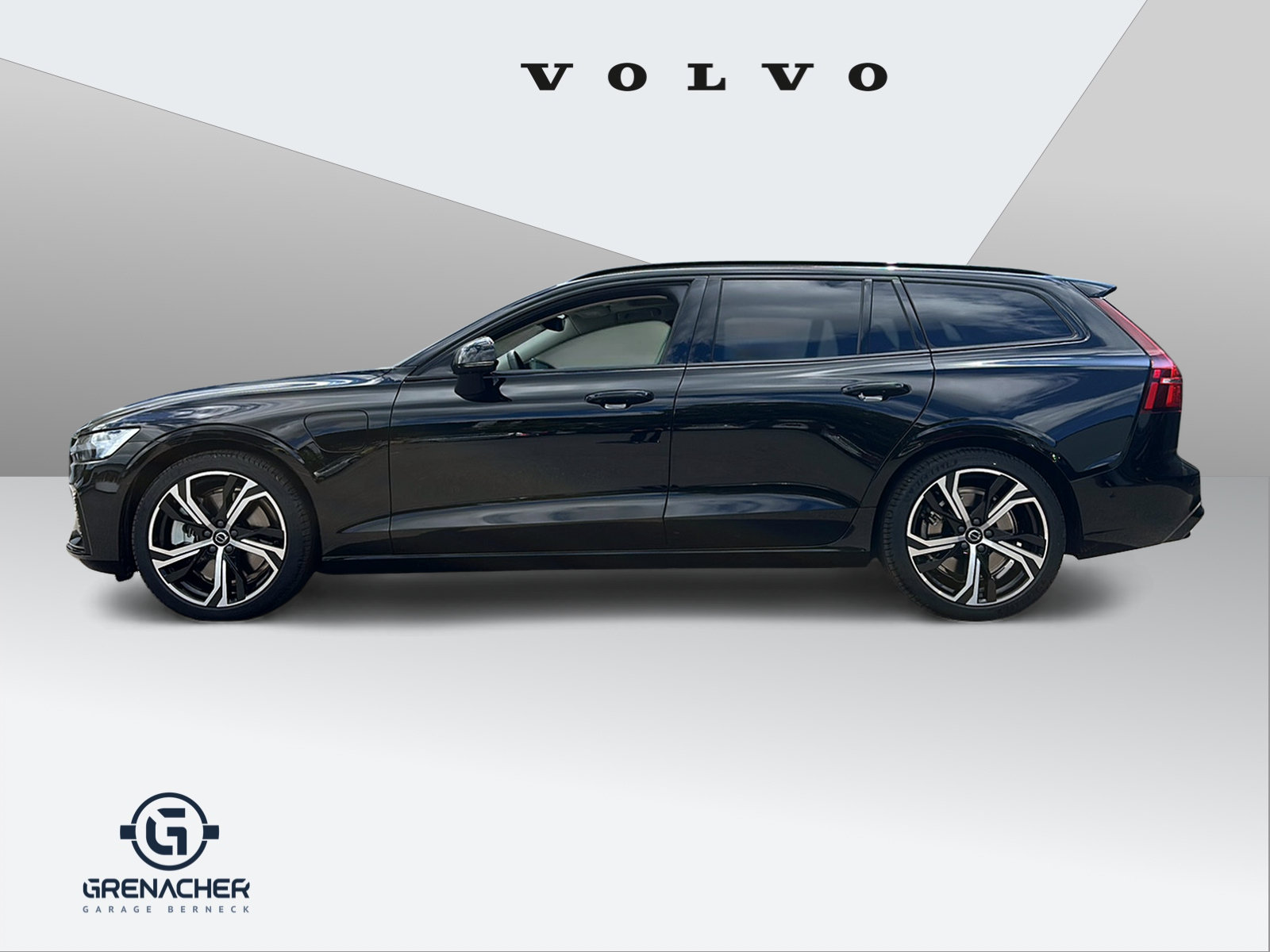 VOLVO V60 2.0 T6 TE Ultra Dark eAWD, Hybride Rechargeable Essence/Électricité, Voiture de démonstration, Automatique - 2