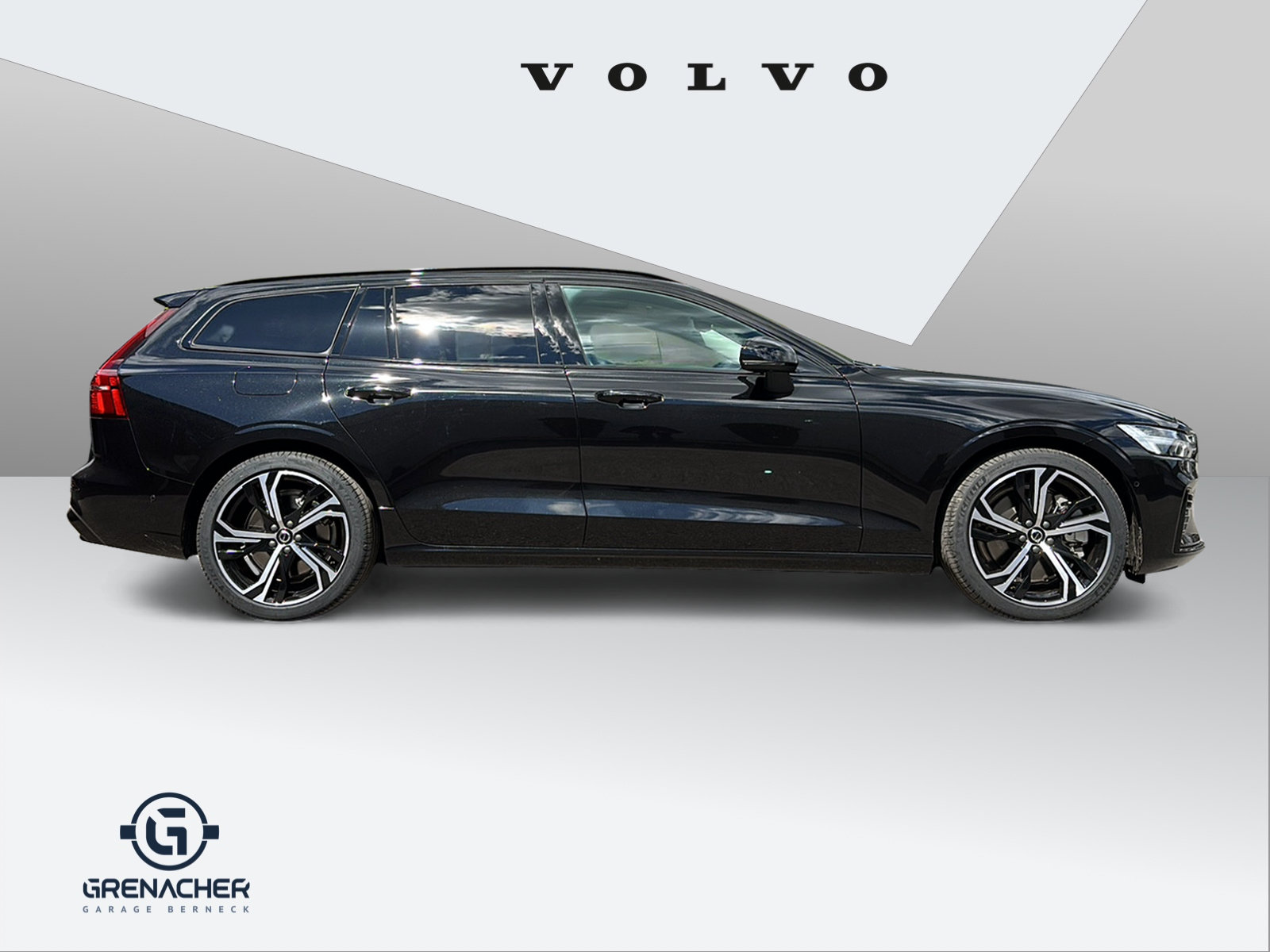 VOLVO V60 2.0 T6 TE Ultra Dark eAWD, Hybride Rechargeable Essence/Électricité, Voiture de démonstration, Automatique - 3