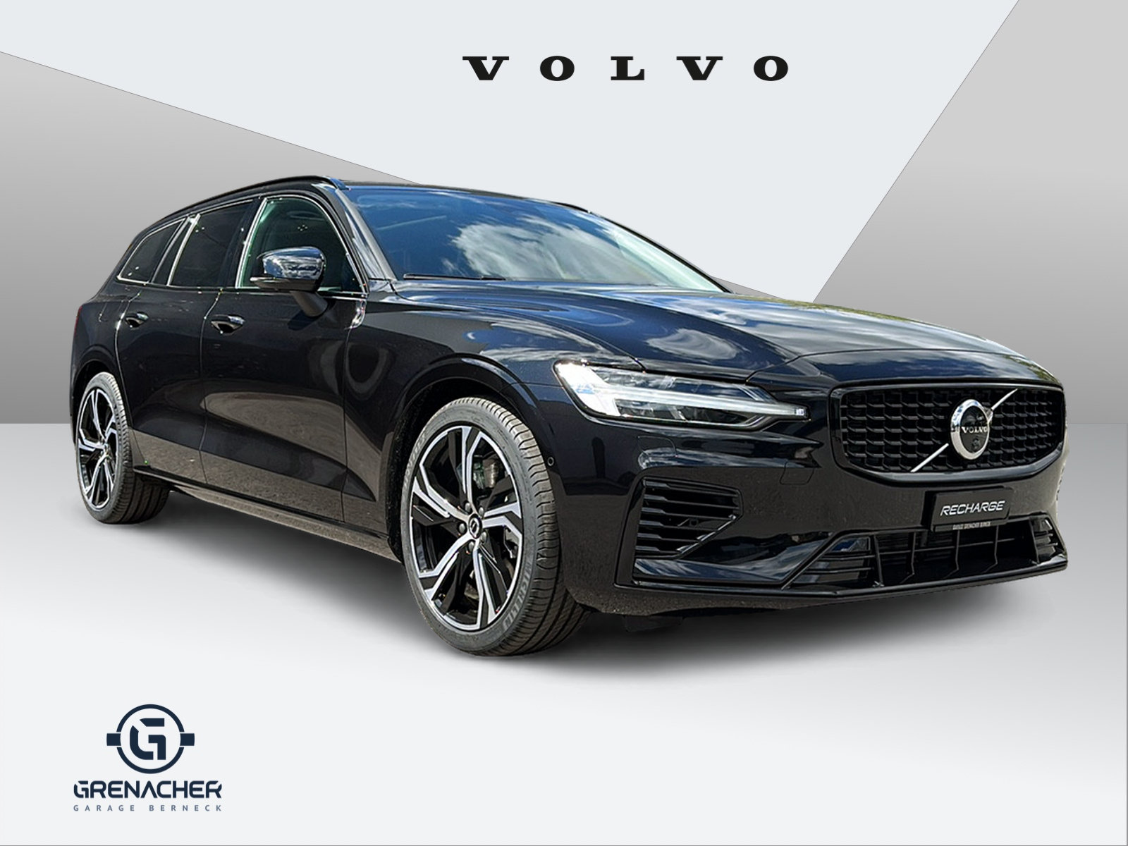 VOLVO V60 2.0 T6 TE Ultra Dark eAWD, Hybride Rechargeable Essence/Électricité, Voiture de démonstration, Automatique - 5