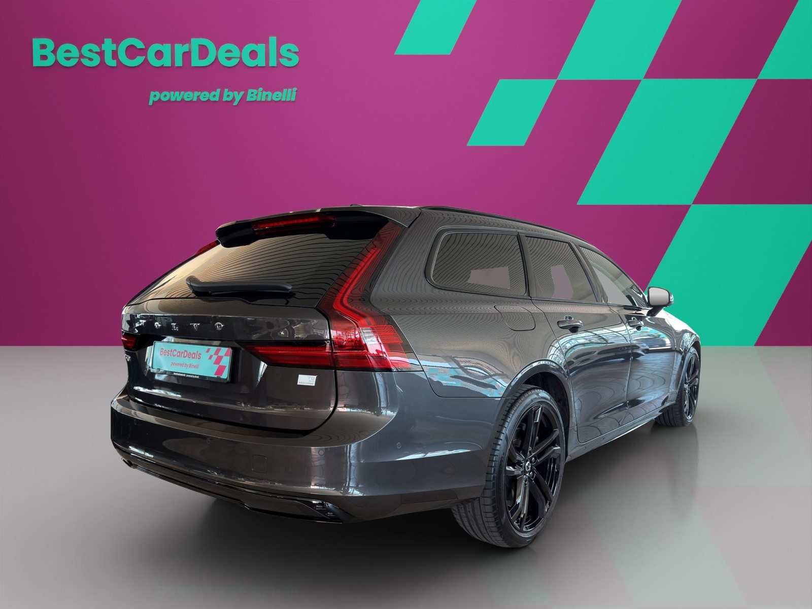 VOLVO V90 2.0 T8 TE Ultimate Dark eAWD, Hybride Rechargeable Essence/Électricité, Occasion / Utilisé, Automatique - 3