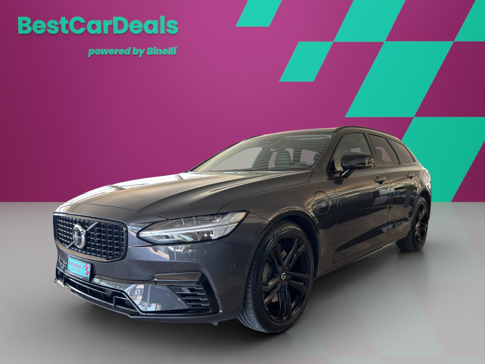 VOLVO V90 2.0 T8 TE Ultimate Dark eAWD, Hybride Rechargeable Essence/Électricité, Occasion / Utilisé, Automatique - 7