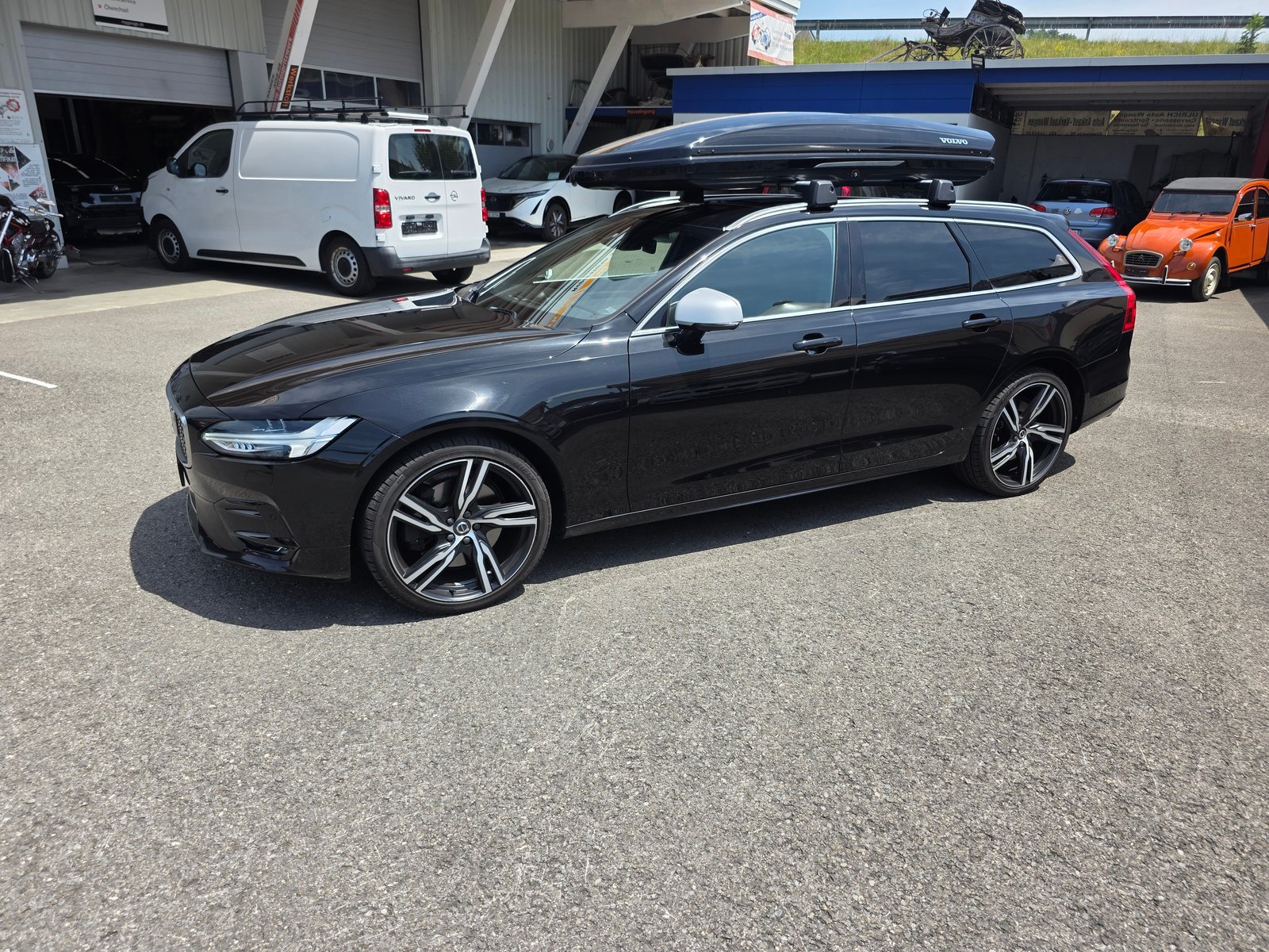 VOLVO V90 T6 AWD R-Design Geartronic, Petrol, Second hand / Used, Automatic - 2