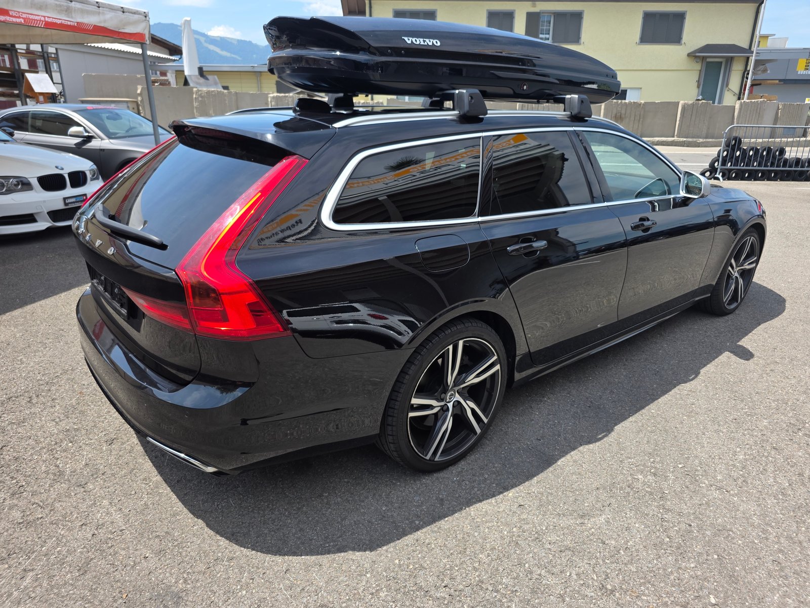 VOLVO V90 T6 AWD R-Design Geartronic, Petrol, Second hand / Used, Automatic - 7
