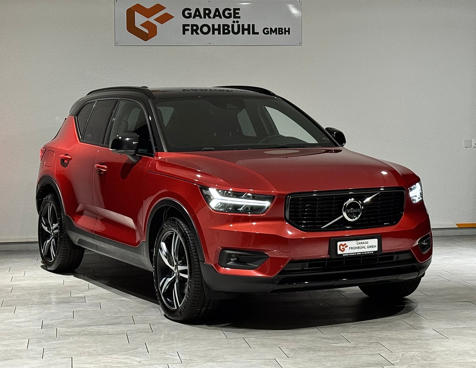 VOLVO XC40 D4 AWD R-Design Geartronic AHK 2100Kg, Diesel, Occasion / Utilisé, Automatique - 3