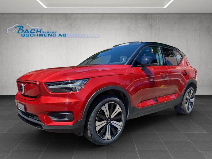VOLVO XC40 Recharge P8 Twin AWD Pure Electric Pro, Électrique, Occasion / Utilisé, Automatique