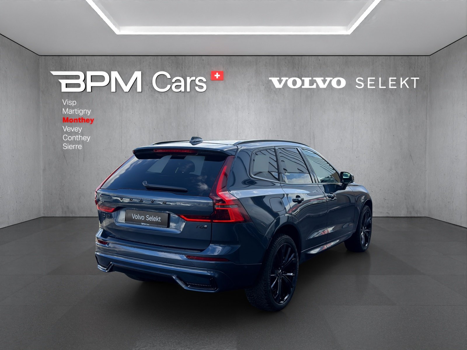 VOLVO XC60 T6 eAWD PluginHybrid Black Edition Geartronic, Plug-in-Hybrid Benzin/Elektro, Occasion / Gebraucht, Automatik - 4