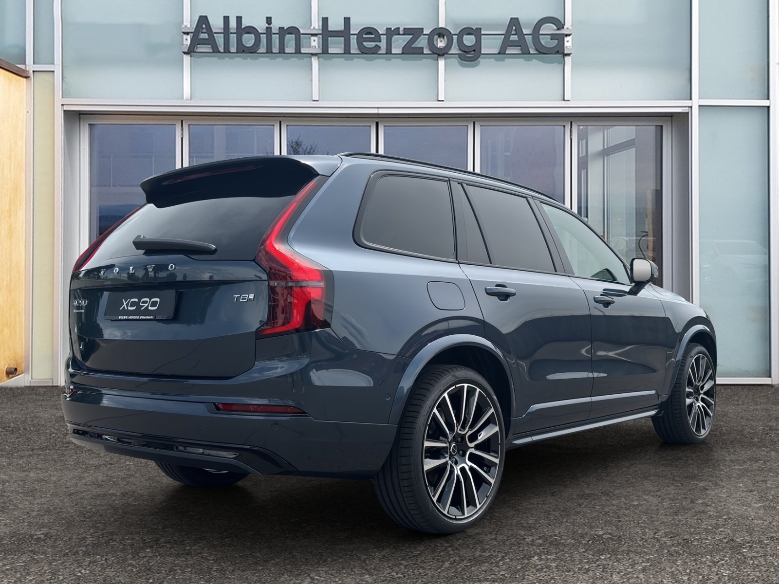 VOLVO XC90 2.0 T8 TE XCLUSIVE Edition Dark eAWD, Hybride Rechargeable Essence/Électricité, Voiture nouvelle, Automatique - 4