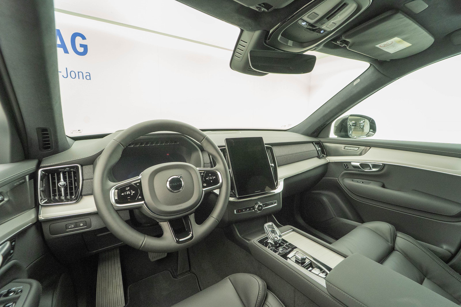 VOLVO XC90 2.0 T8 TE Black Edition eAWD, Hybride Rechargeable Essence/Électricité, Voiture nouvelle, Automatique - 7