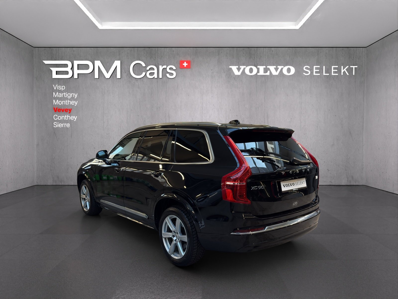 VOLVO XC90 2.0 T8 TE Ultimate Bright 7P. eAWD, Plug-in-Hybrid Petrol/Electric, Second hand / Used, Automatic - 3