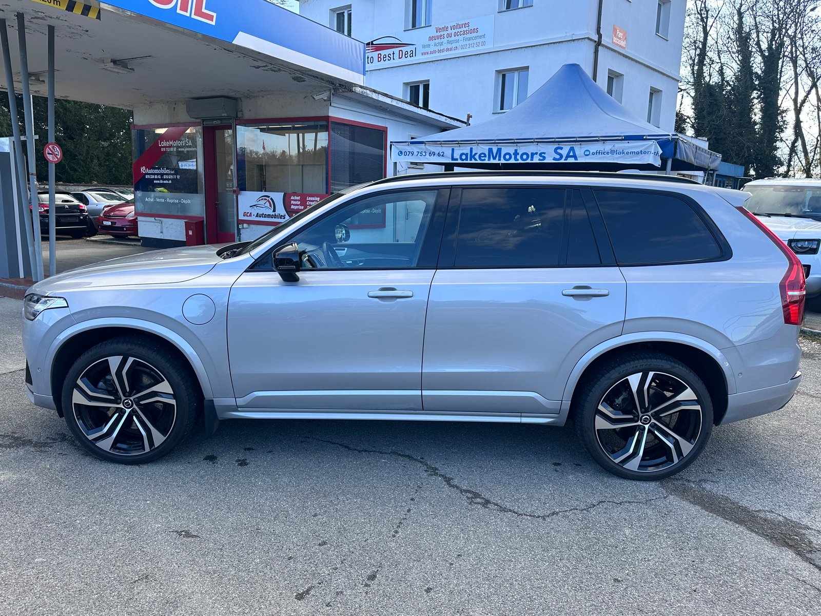 VOLVO XC90 T8 eAWD PluginHybrid Plus Dark Geartronic, Plug-in-Hybrid Benzin/Elektro, Occasion / Gebraucht, Automatik - 4