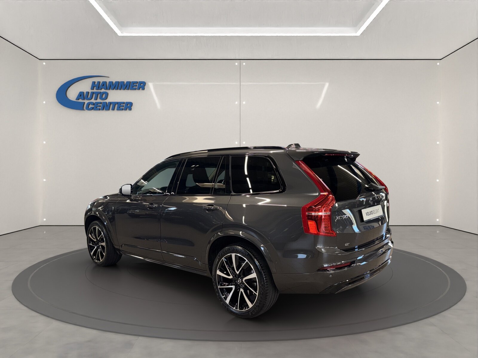 VOLVO XC90 2.0 T8 TE Ultimate Dark 7P. eAWD, Hybride Rechargeable Essence/Électricité, Occasion / Utilisé, Automatique - 3