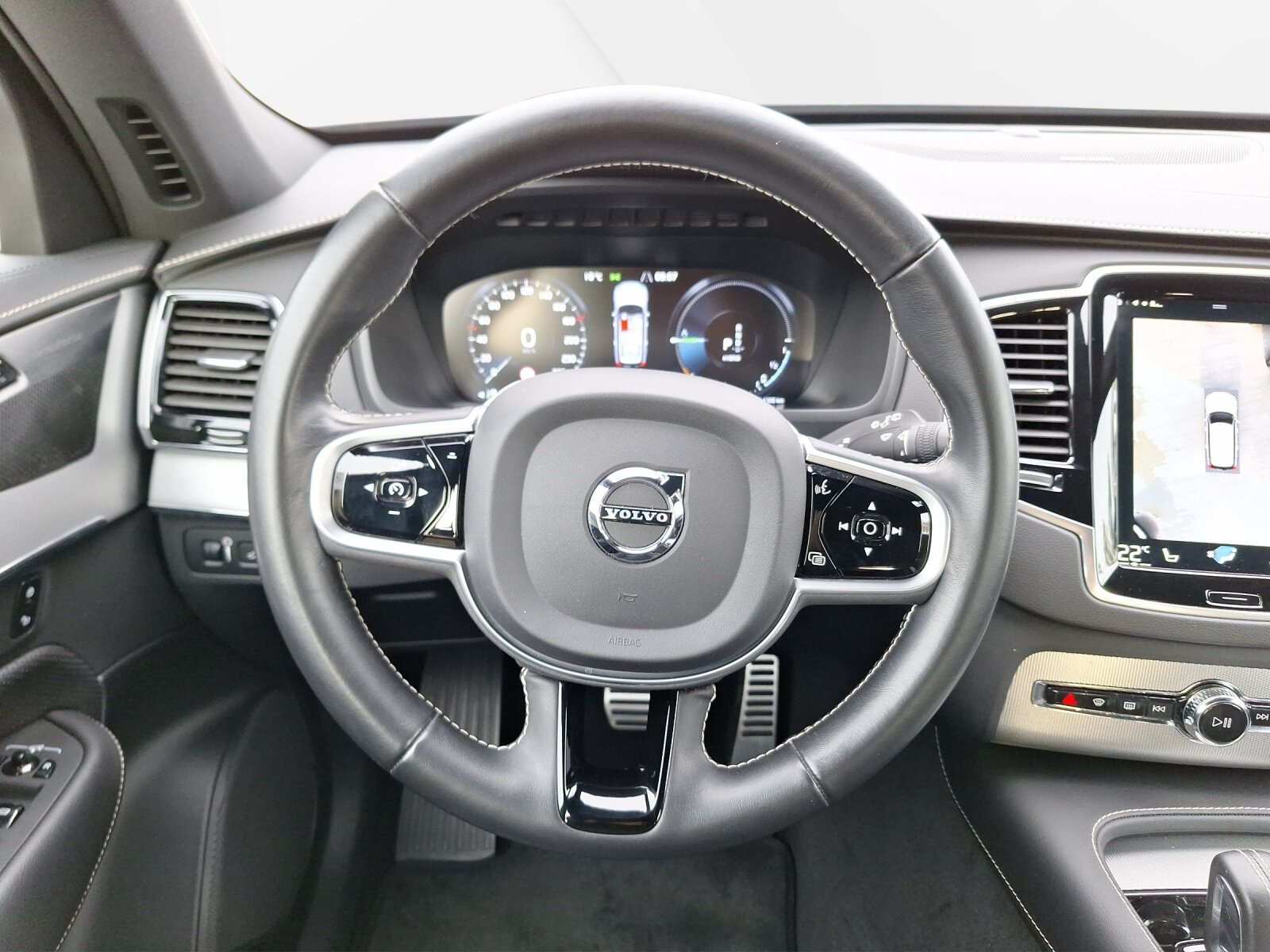 VOLVO XC90 2.0 T8 TE R-Design 7P. eAWD, Plug-in-Hybrid Benzina/Elettrica, Occasioni / Usate, Automatico - 7