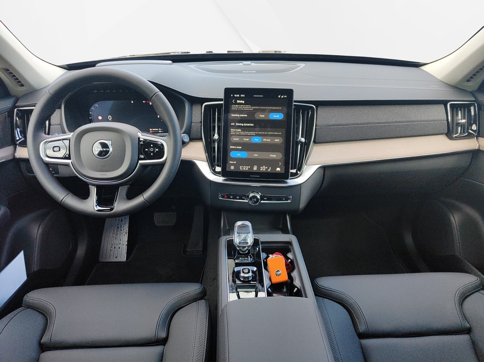 VOLVO XC90 2.0 T8 TE Plus Bright eAWD, Hybride Rechargeable Essence/Électricité, Voiture de démonstration, Automatique - 6