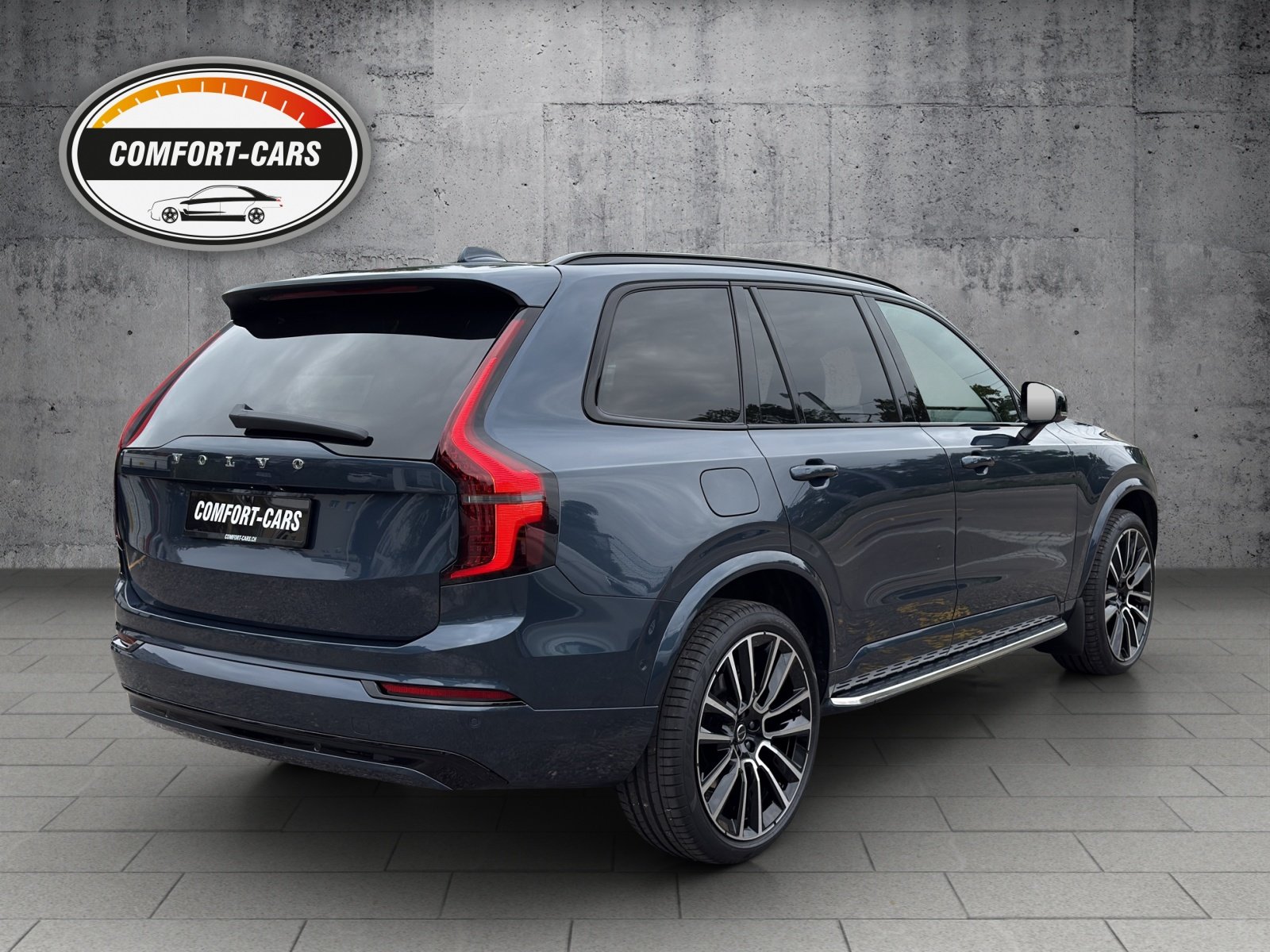 VOLVO XC90 T8 eAWD PluginHybrid Ultra Dark Geartronic Denim Blau 2, Plug-in-Hybrid Benzin/Elektro, Neuwagen, Automat - 6