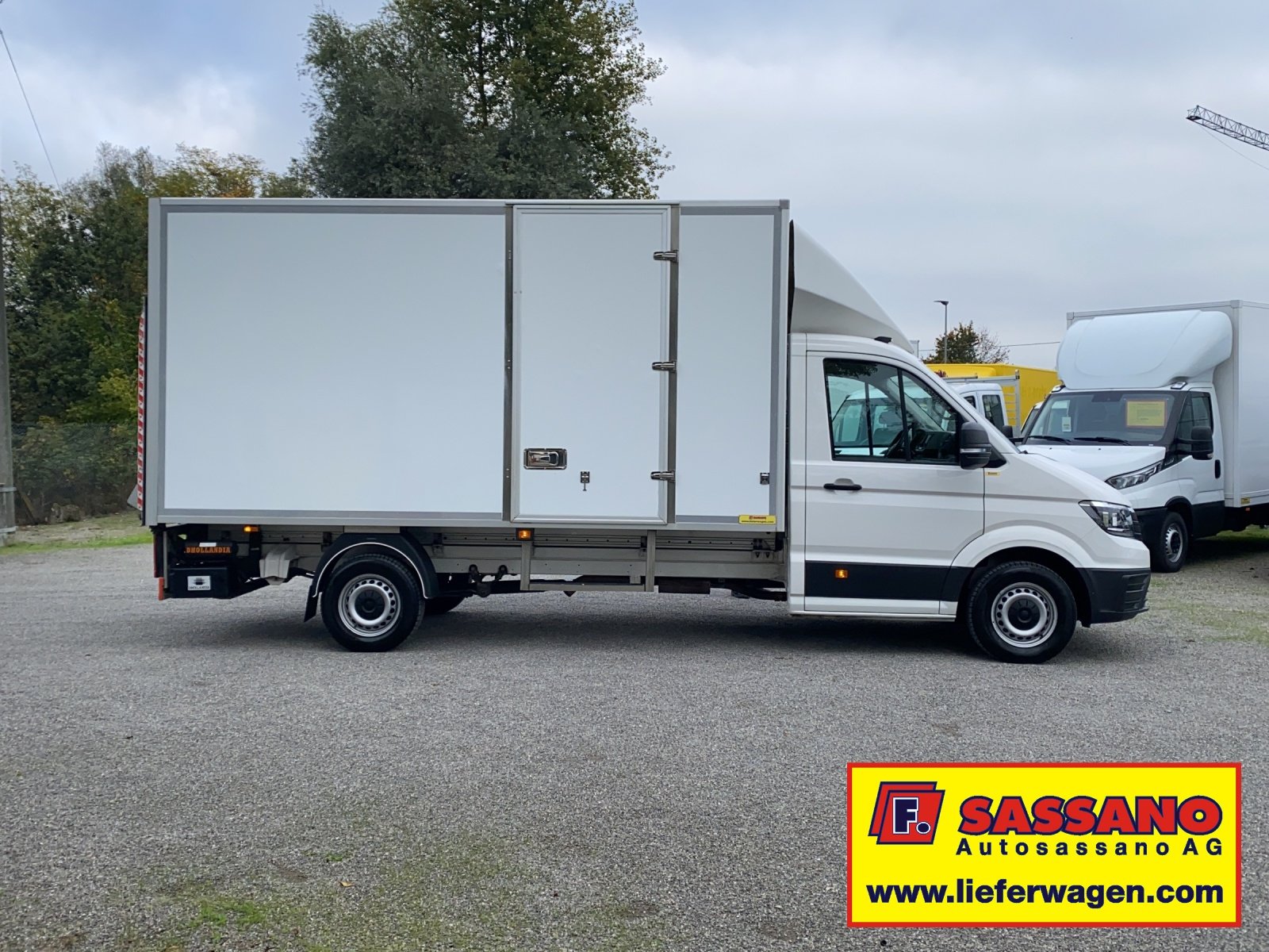 VW 35 2.0 BiTDi 177 PS Koffer mit Hebebühne + 3.5t Anhänge, Diesel, Occasion / Utilisé, Manuelle - 3