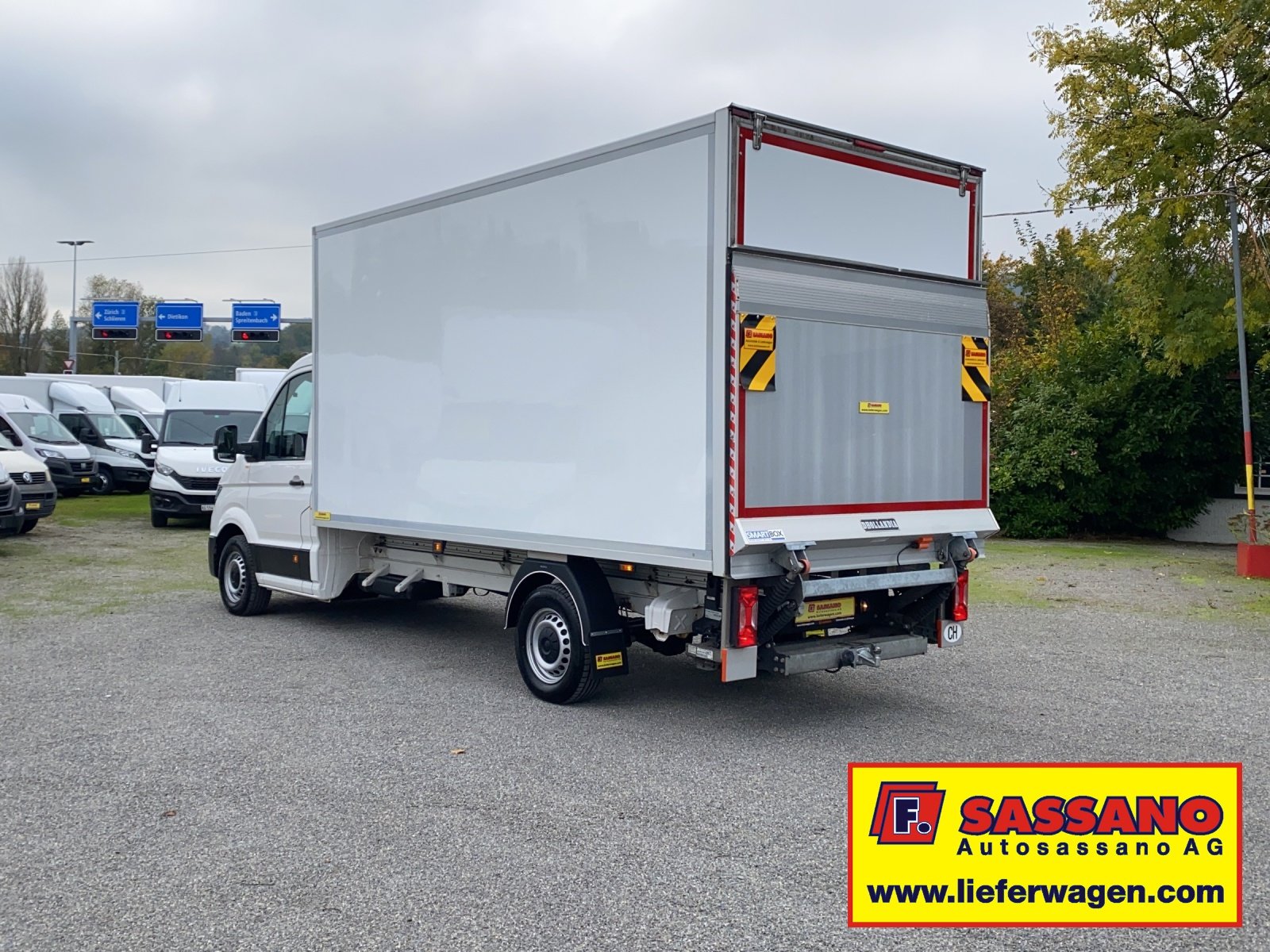 VW 35 2.0 BiTDi 177 PS Koffer mit Hebebühne + 3.5t Anhänge, Diesel, Occasion / Utilisé, Manuelle - 7