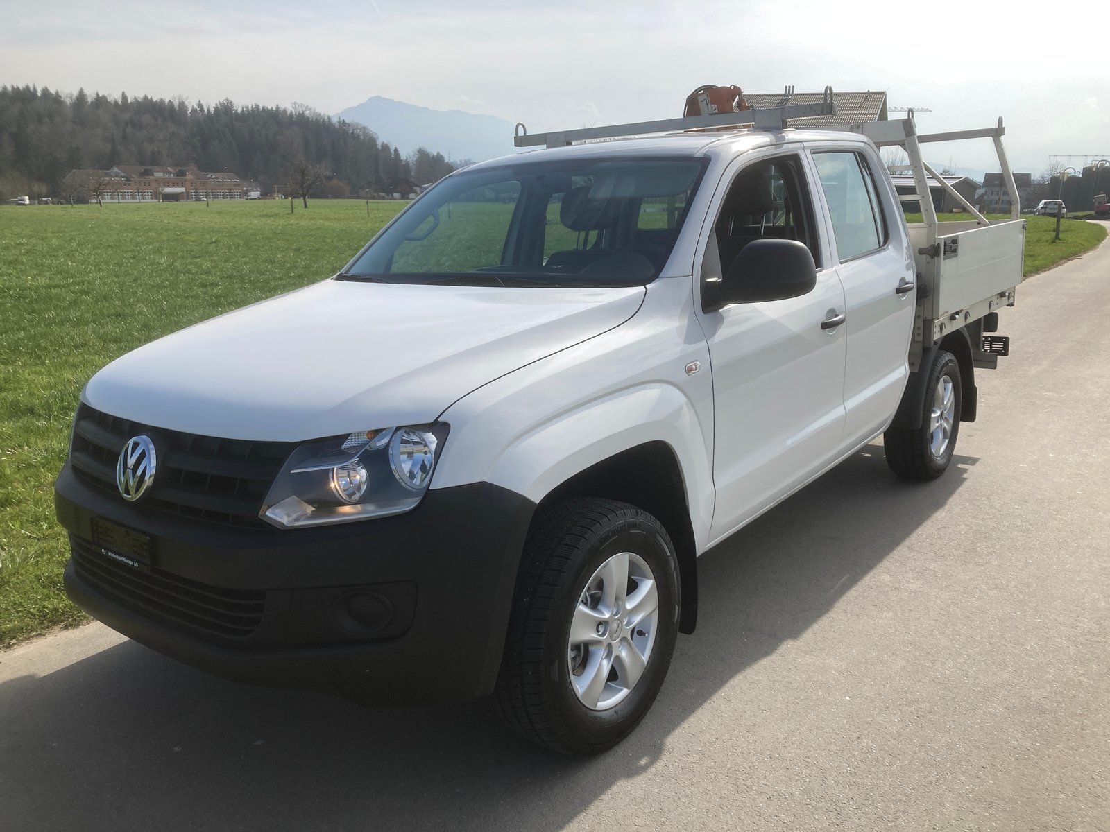 VW Amarok 2.0 BiTDI Trendline 4Motion Alubrücke mit Kran un