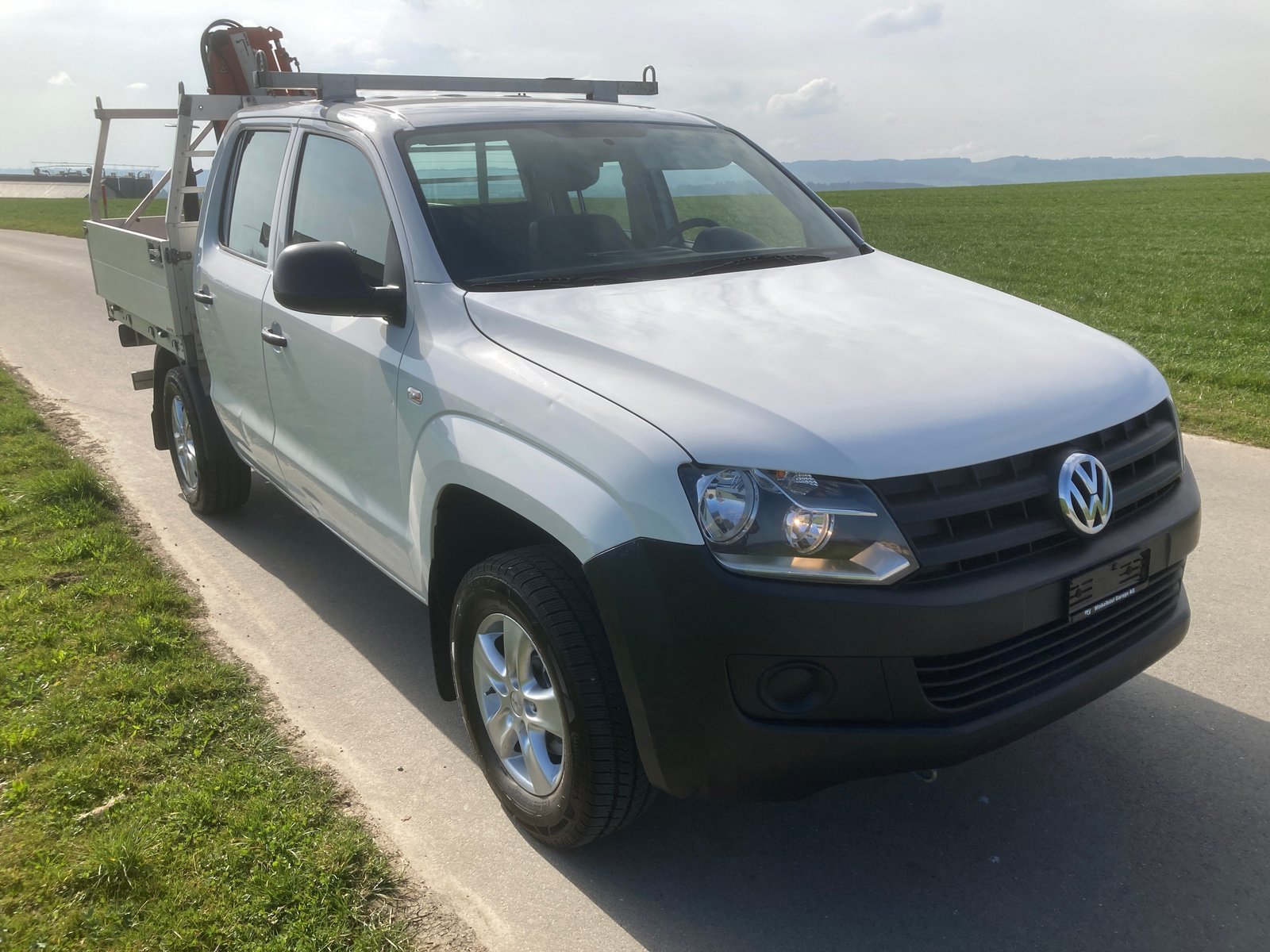 VW Amarok 2.0 BiTDI Trendline 4Motion Alubrücke mit Kran un, Diesel, Occasion / Utilisé, Manuelle - 2
