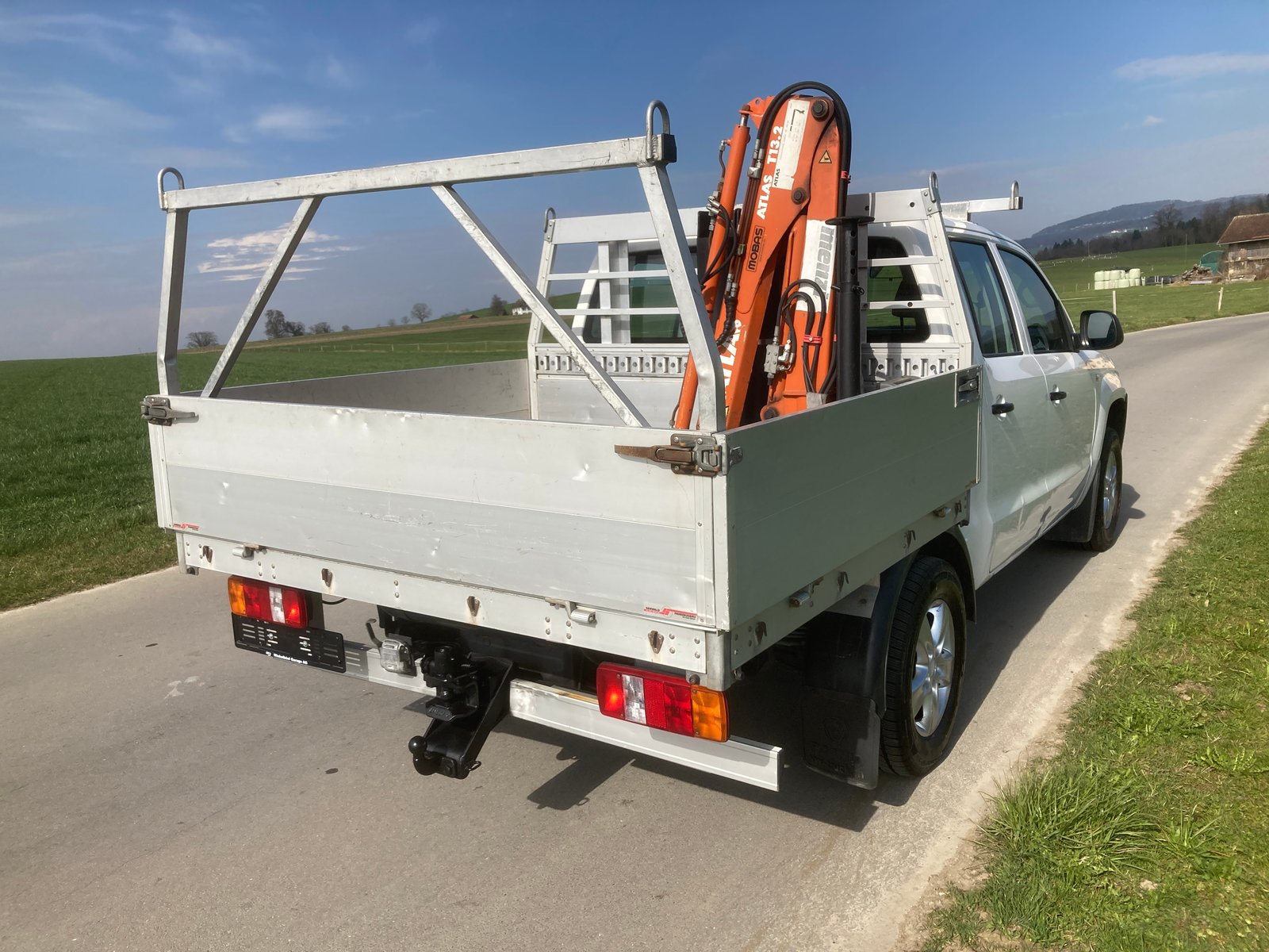 VW Amarok 2.0 BiTDI Trendline 4Motion Alubrücke mit Kran un, Diesel, Occasion / Utilisé, Manuelle - 3