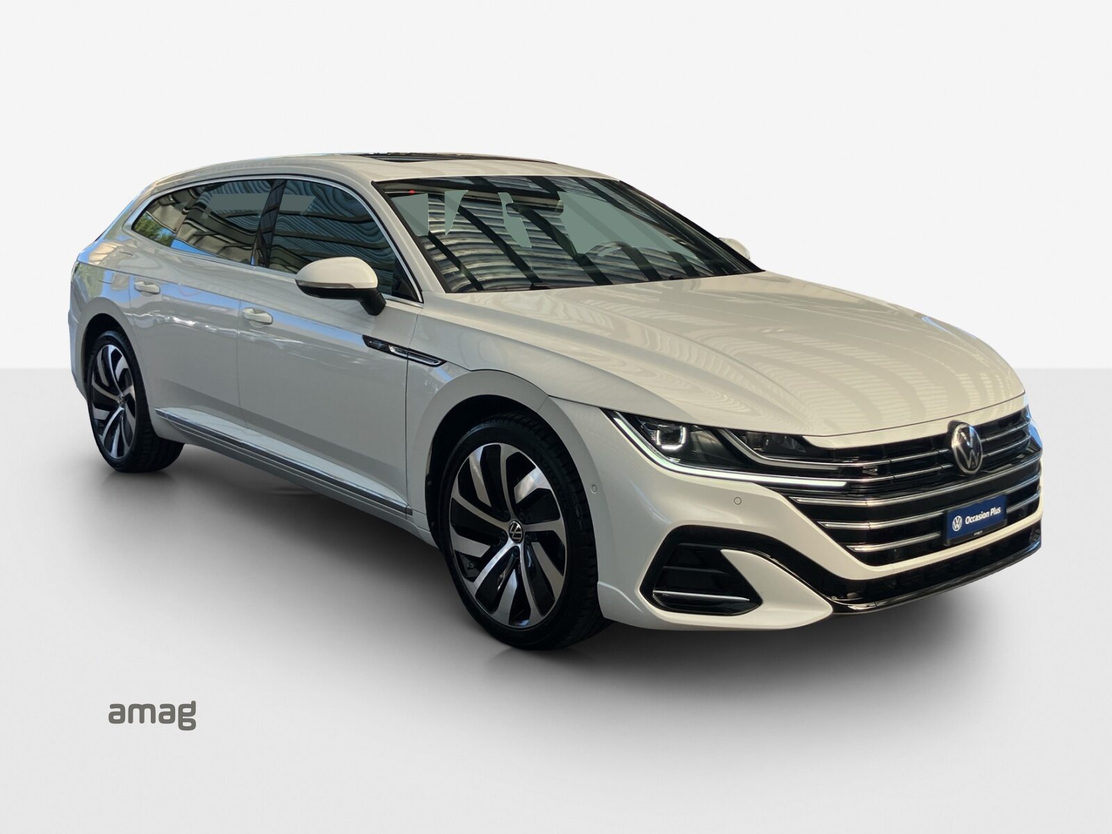 VW Arteon Shooting Brake R-Line, Voll-Hybrid Benzin/Elektro, Occasion / Gebraucht, Automatik - 6