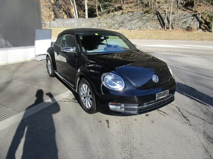 VW Beetle Cabriolet Design BlueMotion Technology, Benzin, Occasion / Gebraucht, Handschaltung