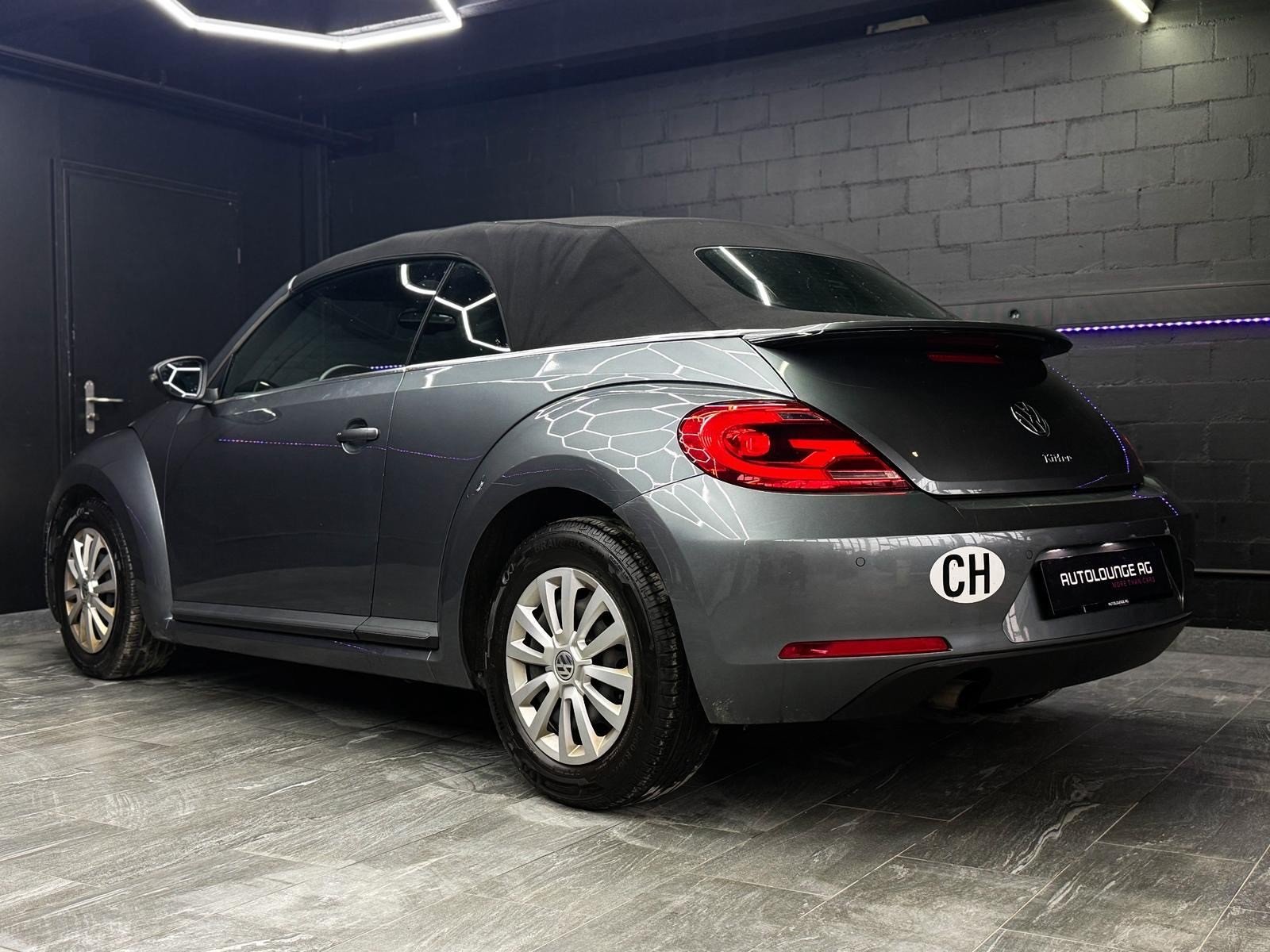 VW Beetle Cabrio 1.6 TDI BMT Design DSG, Diesel, Occasion / Utilisé, Automatique - 4