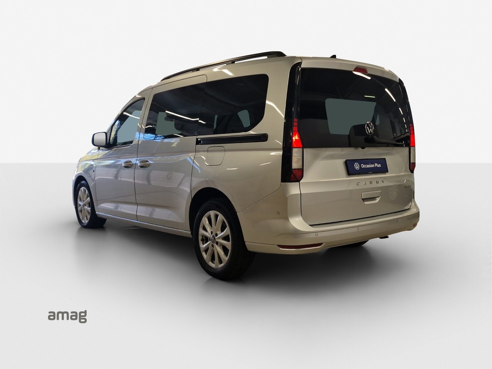 VW Caddy Life Maxi, Voll-Hybrid Benzin/Elektro, Occasion / Gebraucht, Automatik - 3