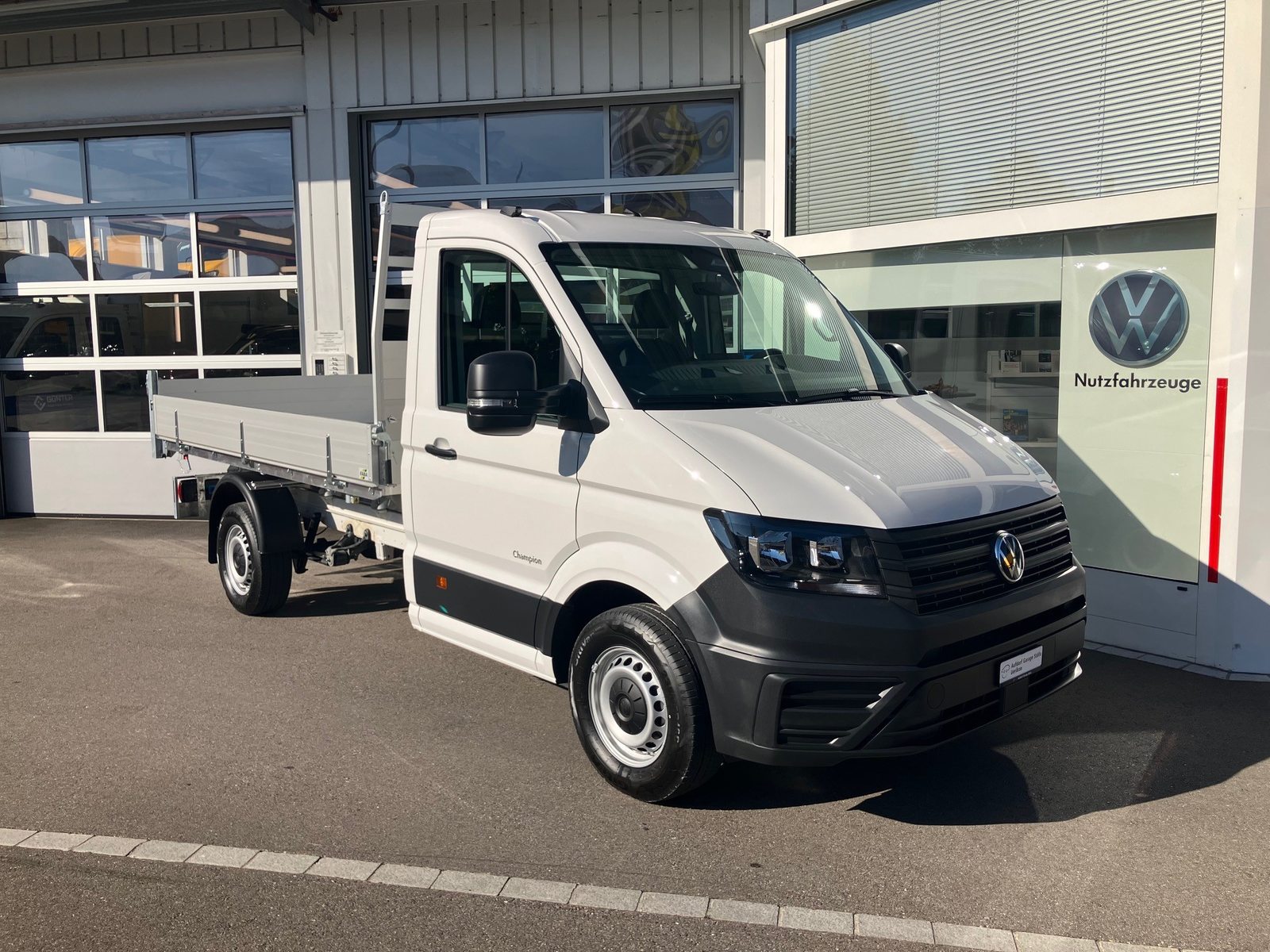 VW Crafter 35 Chassis-Kabine Champion RS 3640 mm Singlebereifun