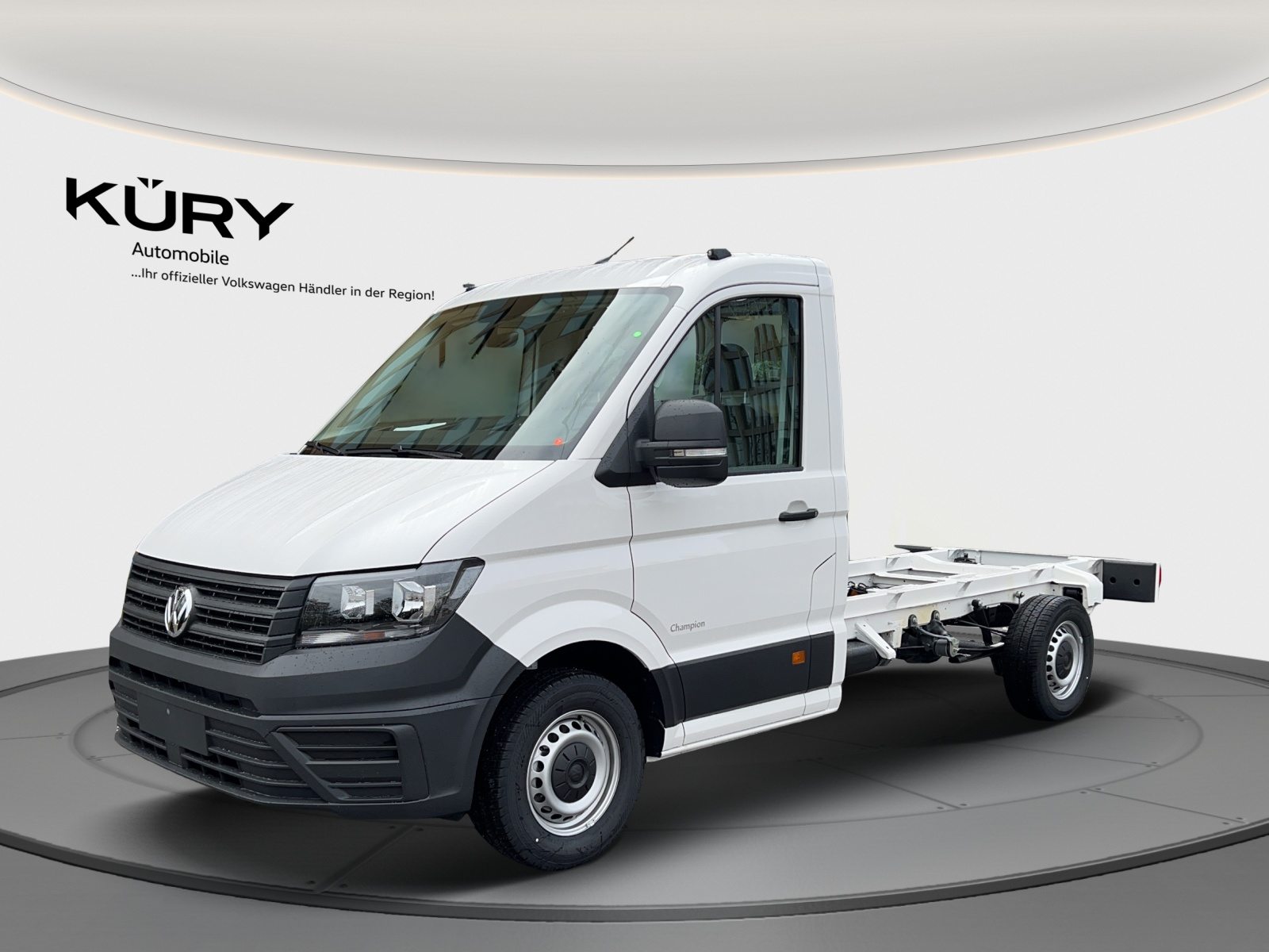 VW Crafter 35 Chassis-Kabine Champion RS 3640 mm Singlebereifun, Diesel, Auto nuove