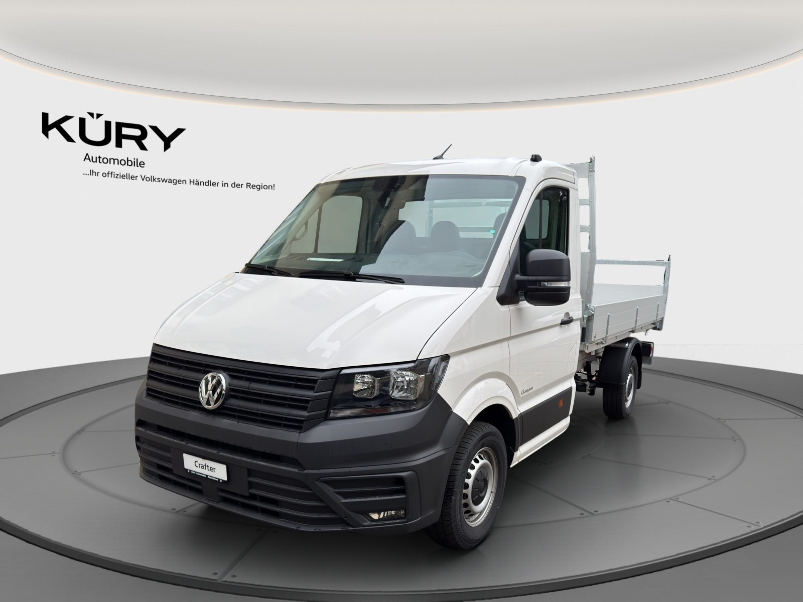 VW Crafter 35 Chassis-Kabine Champion RS 3640 mm Singlebereifun, Diesel, Auto nuove