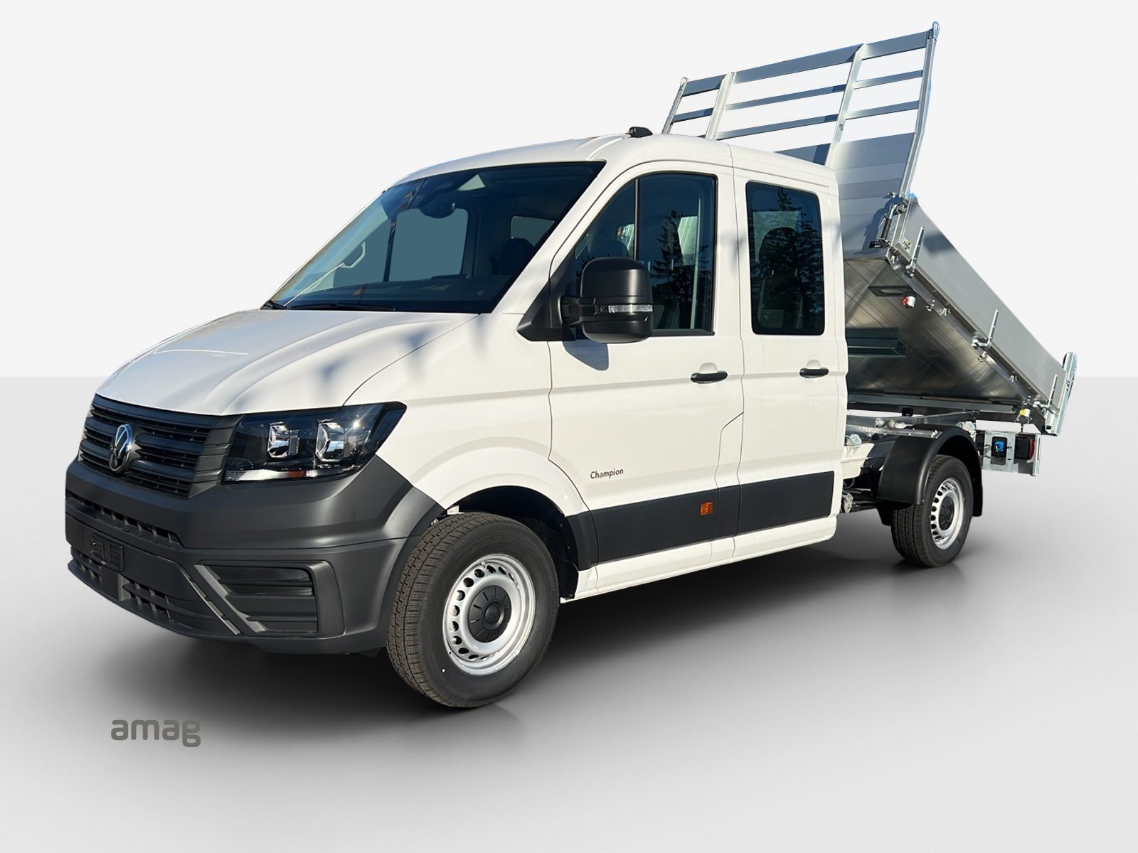 VW Crafter 35 Chassis-Doppelkabine Champion RS 3640 mm Singlebe, Diesel, Auto nuove, Automatico