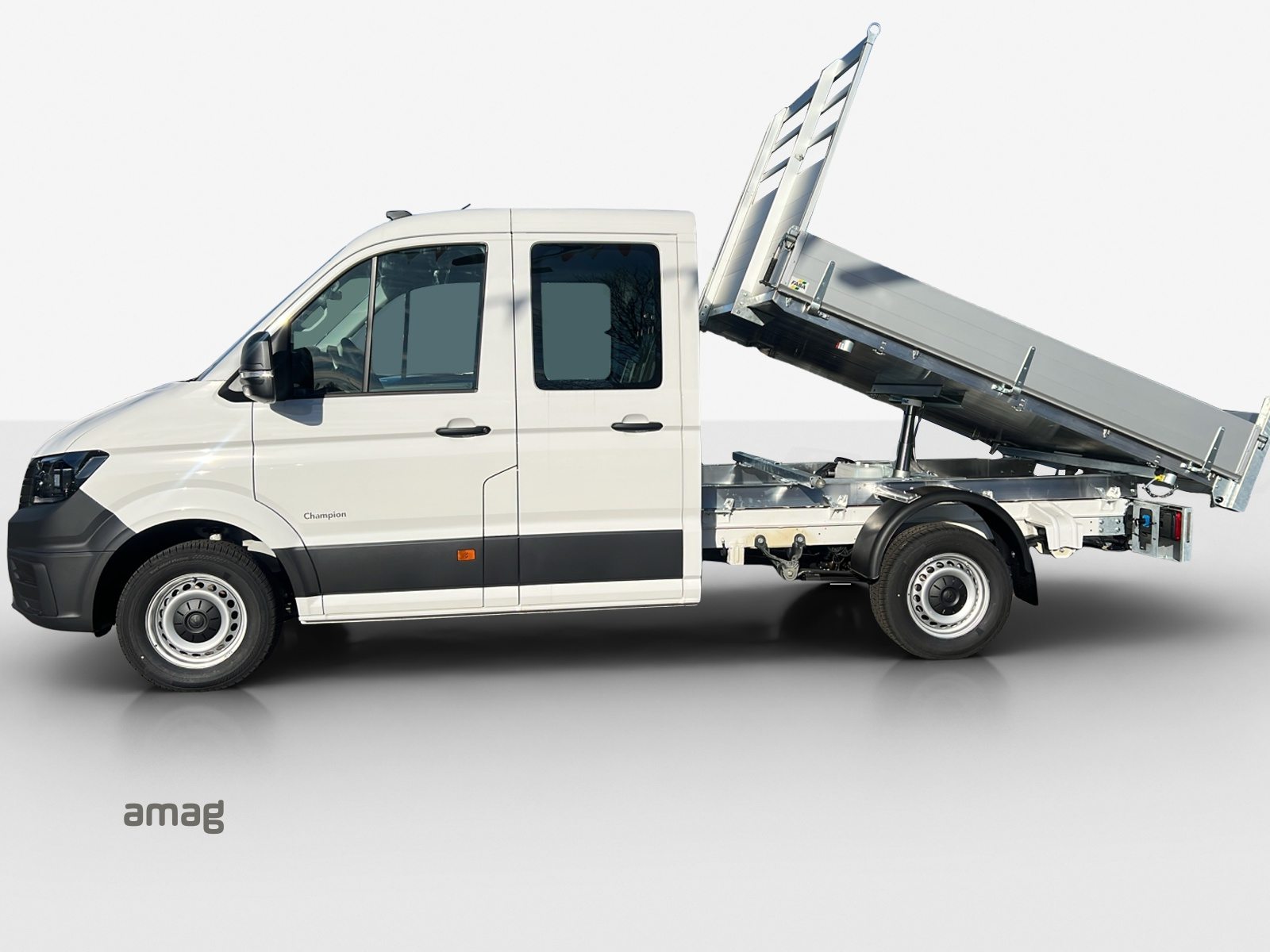 VW Crafter 35 Chassis-Doppelkabine Champion RS 3640 mm Singlebe, Diesel, Auto nuove, Automatico - 2