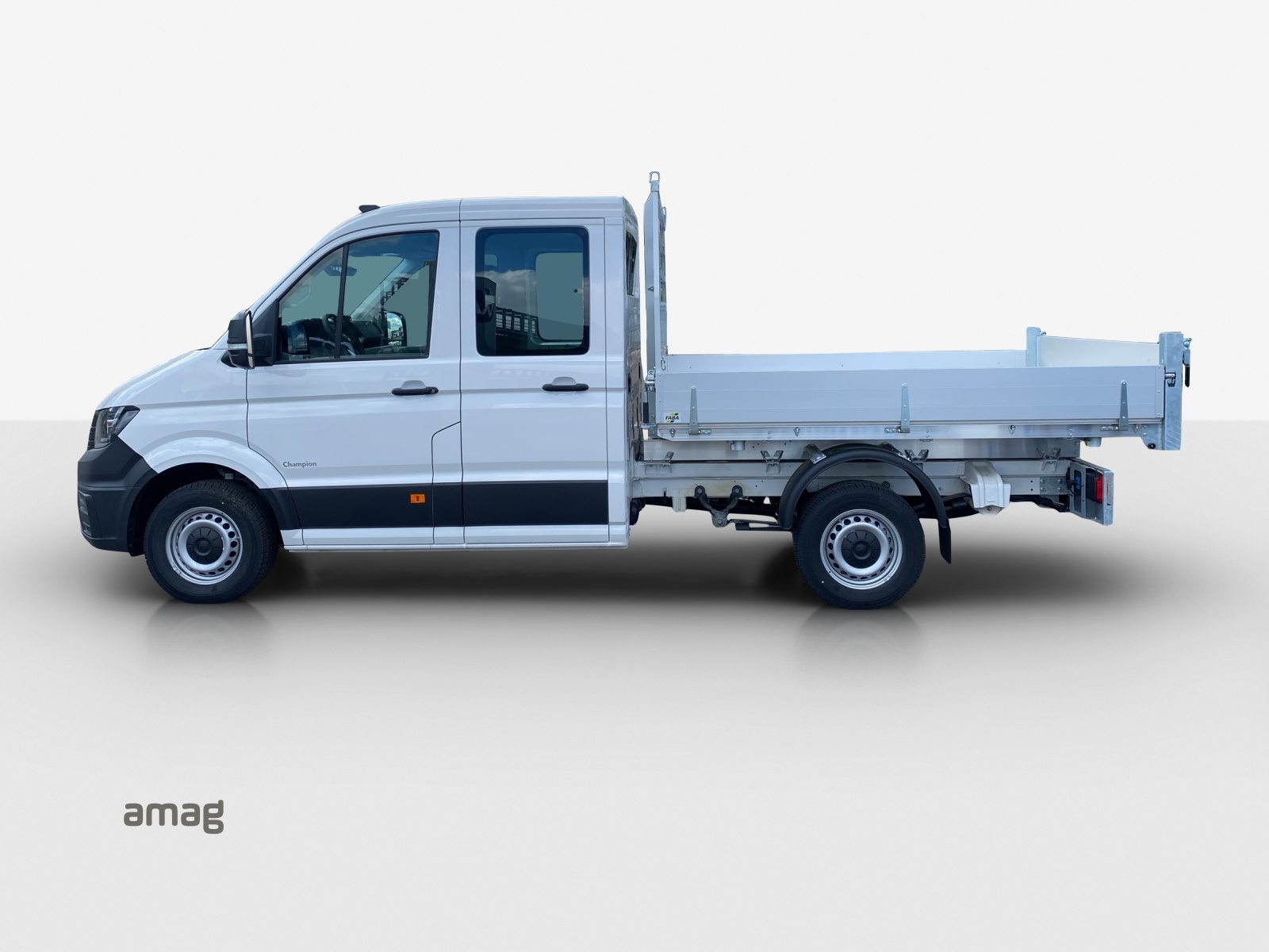 VW Crafter 35 Chassis-Doppelkabine Champion RS 3640 mm Singlebe, Diesel, Voiture nouvelle, Automatique - 2