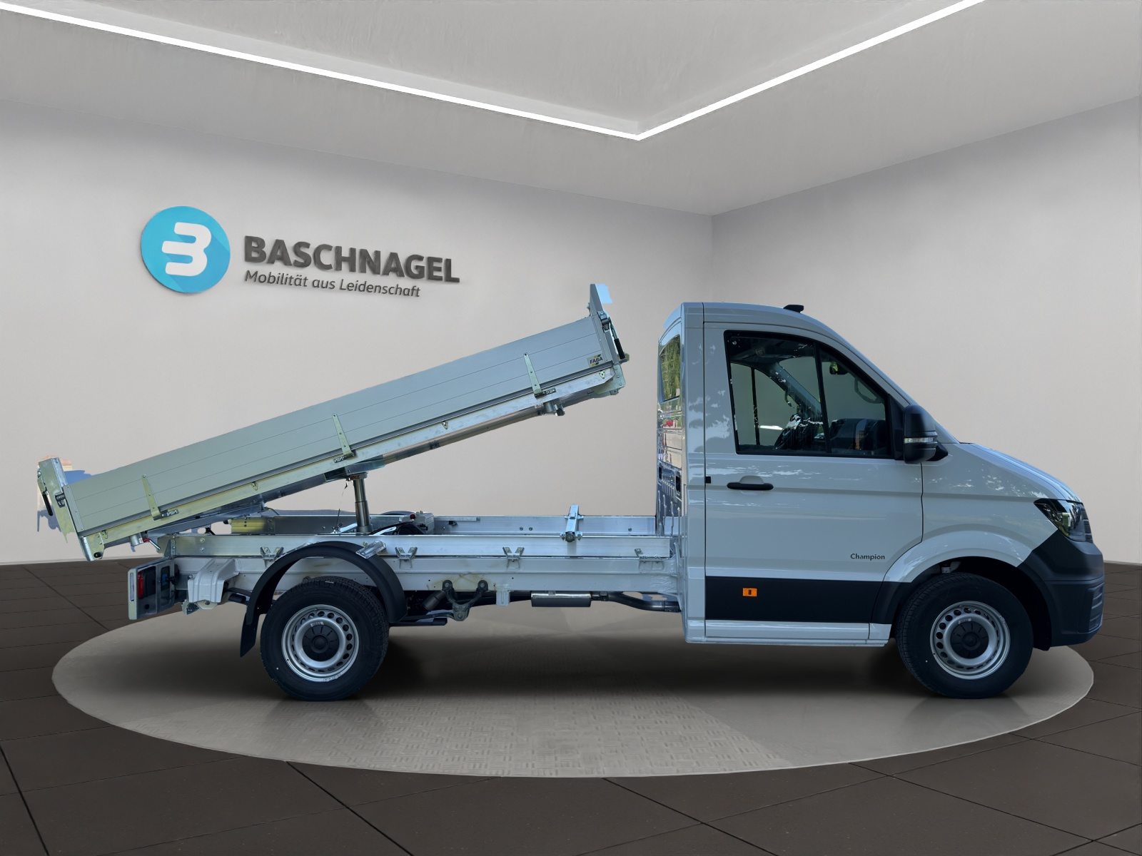 VW Crafter 35 Chassis-Kabine Champion RS 3640 mm Singlebereifun