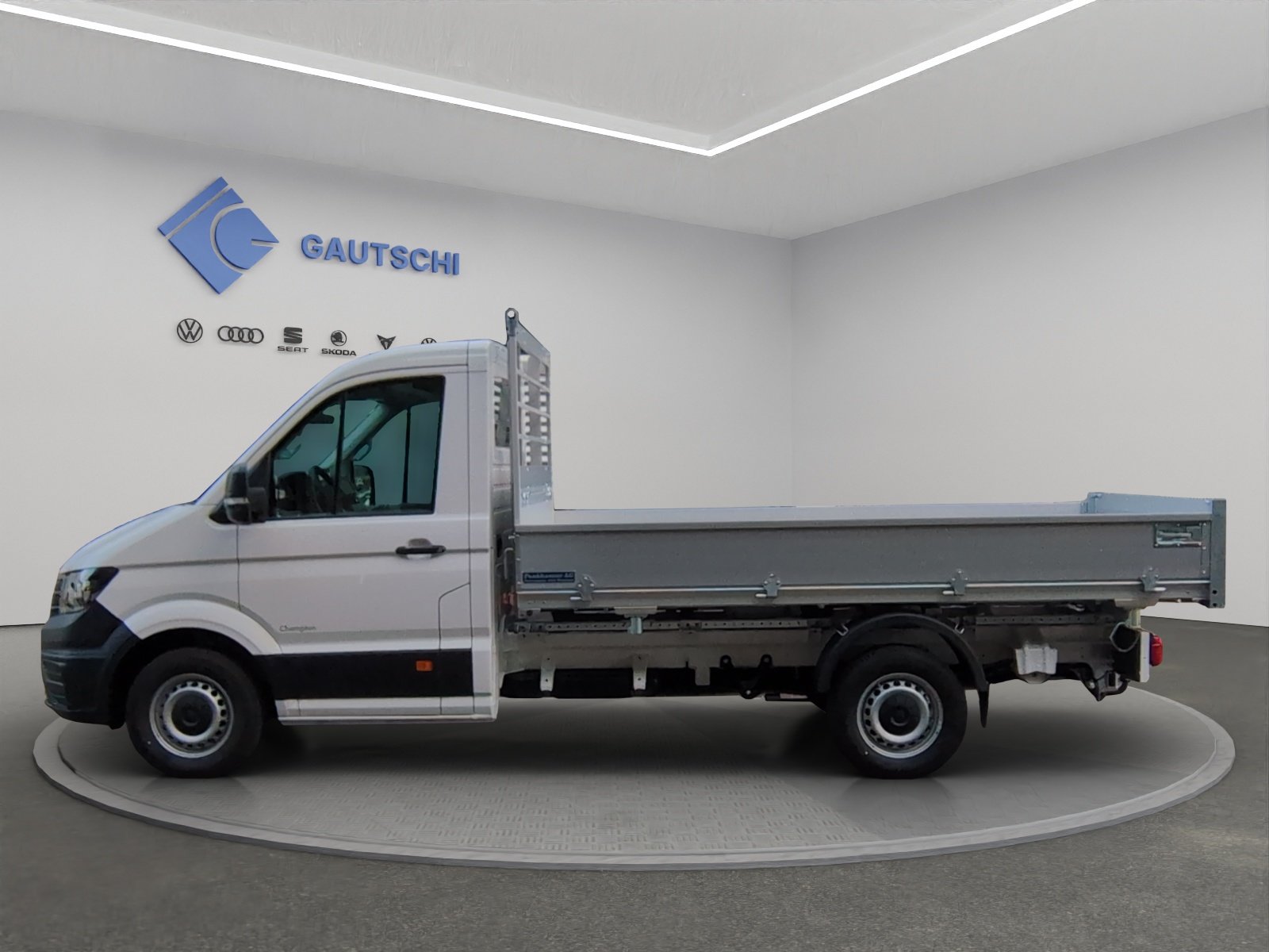 VW Crafter 35 2.0 BiTDI Champ. HD L3 Kip./Prit./Kof.+Heb. RW, Diesel, Voiture nouvelle, Automatique - 2