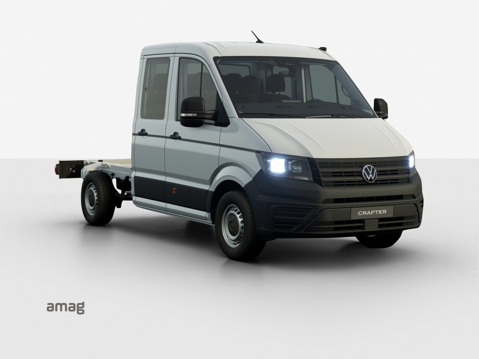 VW Crafter 35 Chassis-Doppelkabine Champion RS 3640 mm Singlebe, Diesel, Voiture nouvelle, Manuelle - 2