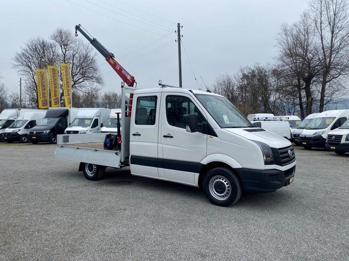 VW CRAFTER 35 2.0 DK Pick-up mit HMF Ladekan, Diesel, Second hand / Used, Manual