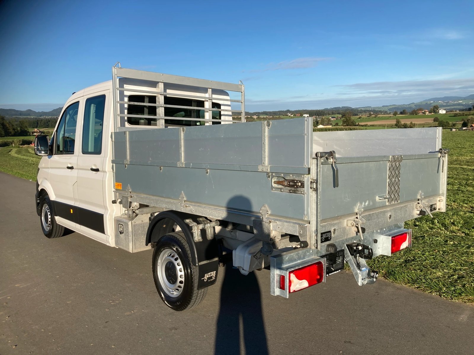 VW Crafter 35 2.0 TDI Kipper Doppelkabine 3`500 KG Anhängelast, Diesel, Second hand / Used, Manual - 3