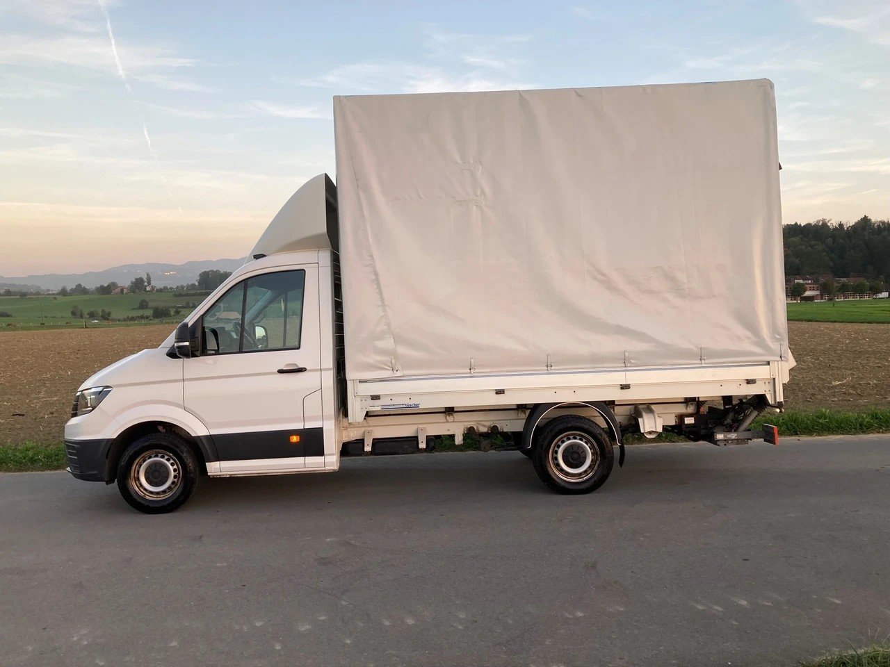 VW Crafter 35 2.0 TDI L3 A mit Hebebühne, Diesel, Occasioni / Usate, Automatico - 5